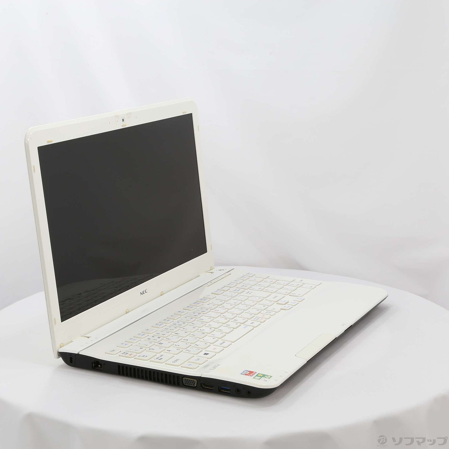 格安安心パソコン LaVie S PC-LS150JS6W クロスホワイト