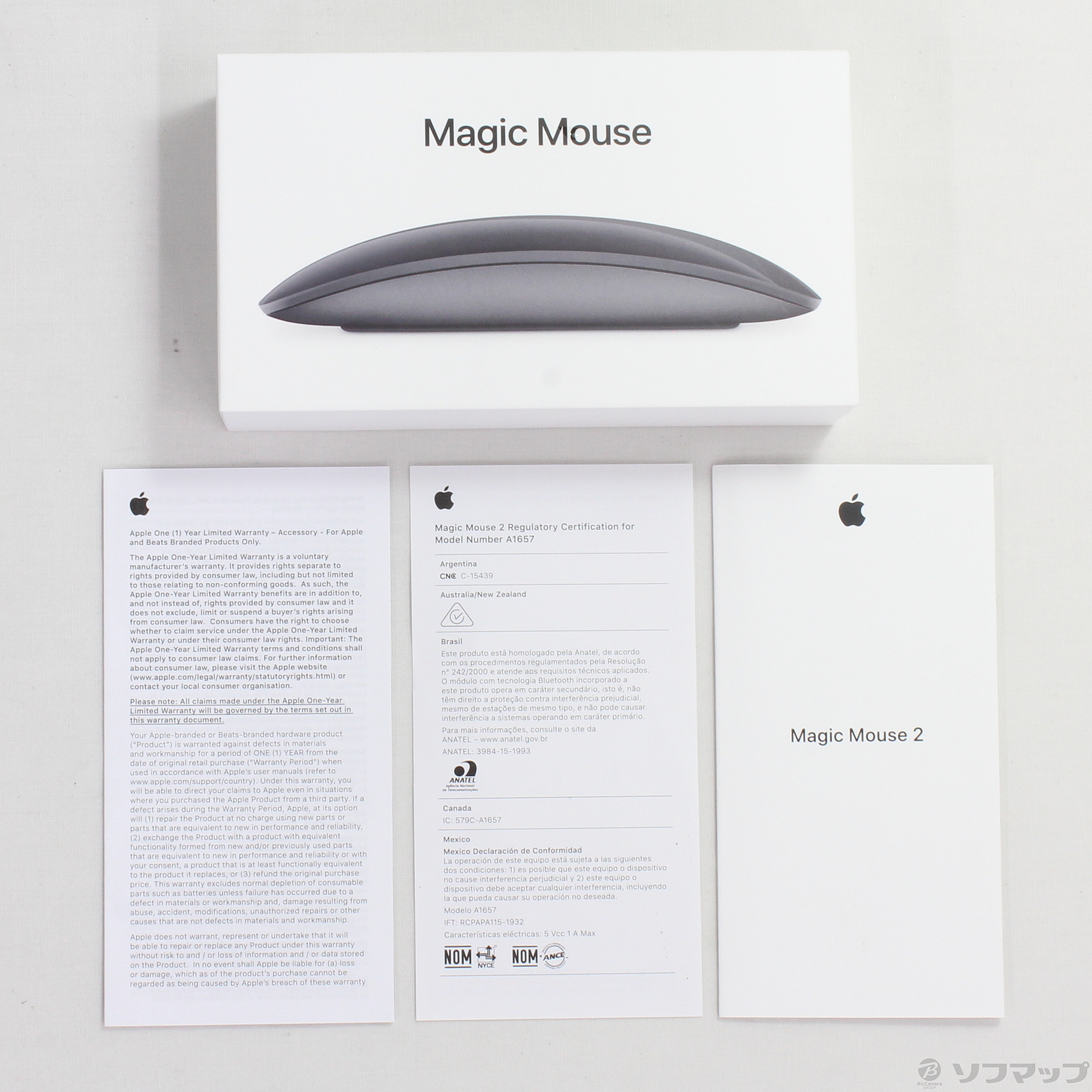 magic mouse 2 model number