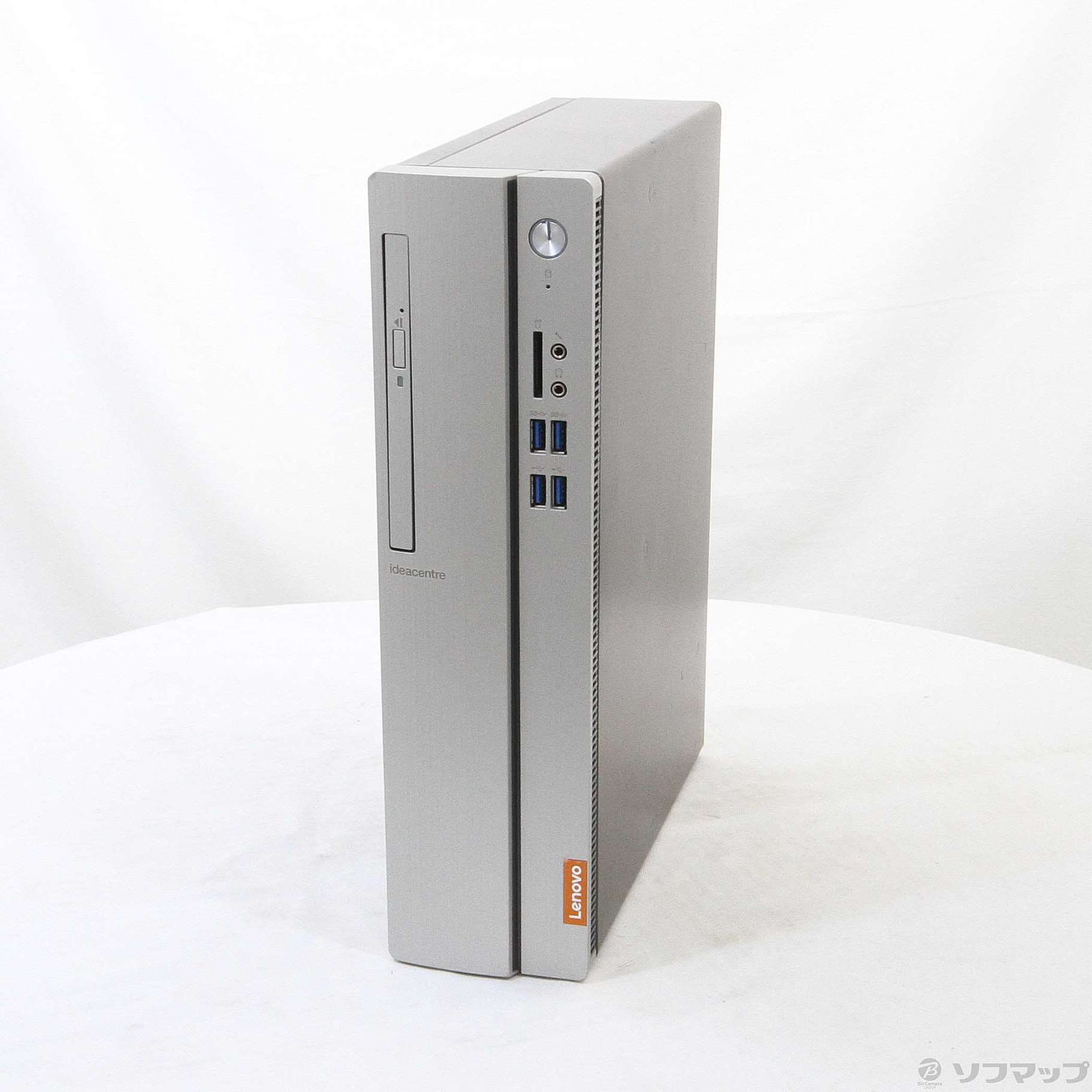 中古良品 LENOVO Ideacentre 510S 90GB00CMJP デスクトップ/Windows11/core i7-7700/SSD256GB+HDD1TB/メモリ16GB/DVDマルチ/デスクトップPC 中古】セール対象品 Ideacentre 510S 90GB00CMJP シルバー+ブラック