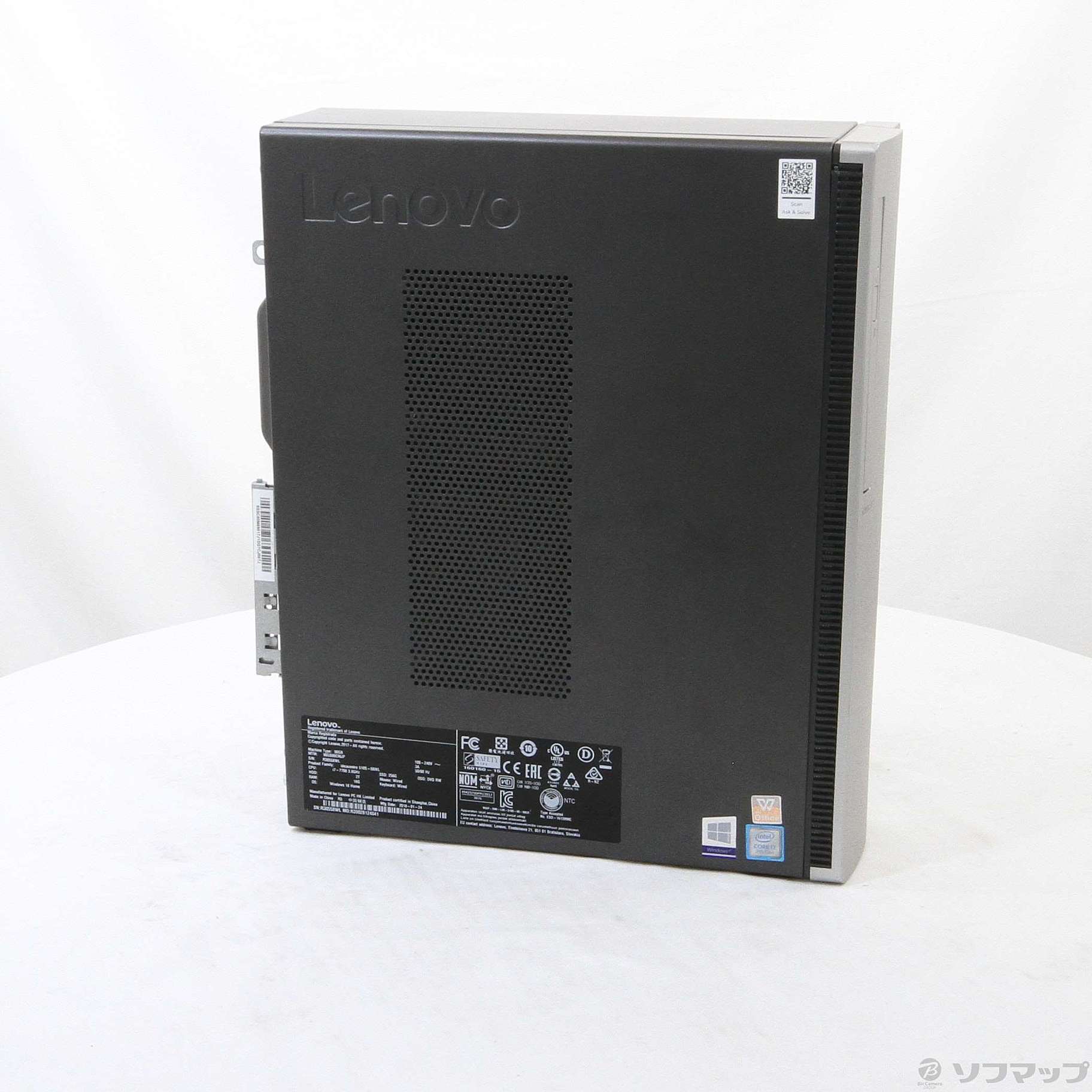 中古】セール対象品 Ideacentre 510S 90GB00CMJP シルバー+ブラック