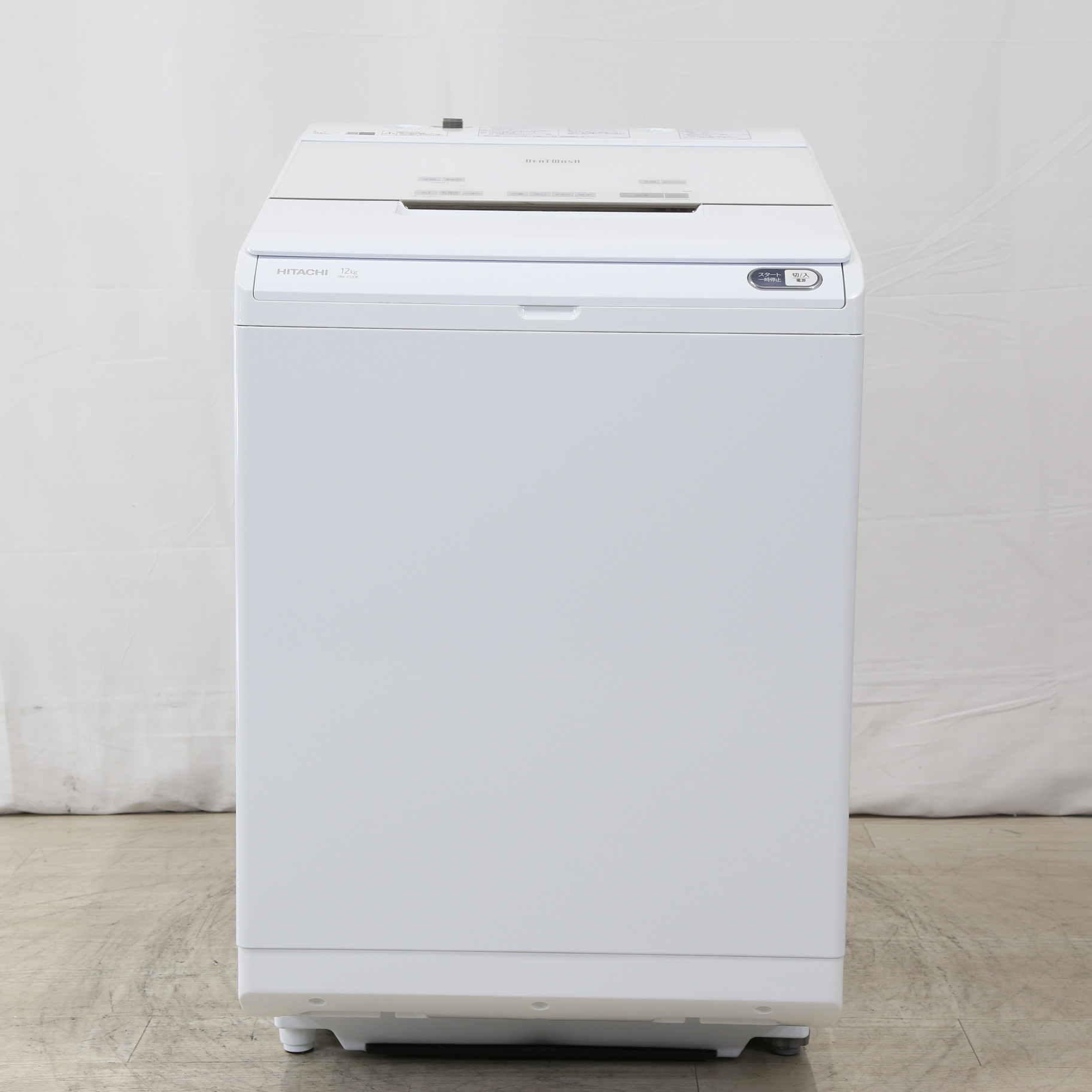 中古】〔展示品〕 全自動洗濯機 BW-X120E-W ホワイト ［洗濯12.0kg 