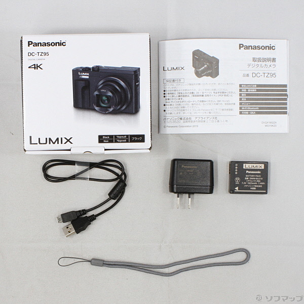 中古】LUMIX DC-TZ95-K ブラック [2133027996631] - リコレ