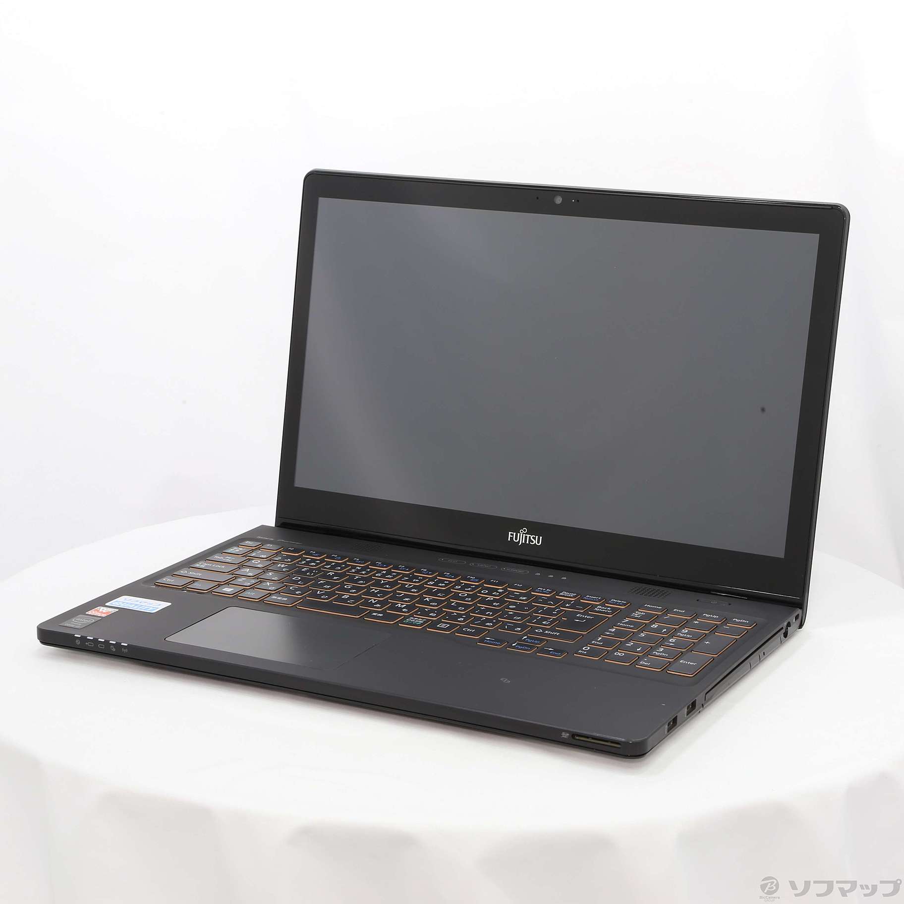 中古】LIFEBOOK AH77／M FMVA77MBKS シャイニーブラック 〔Windows 10