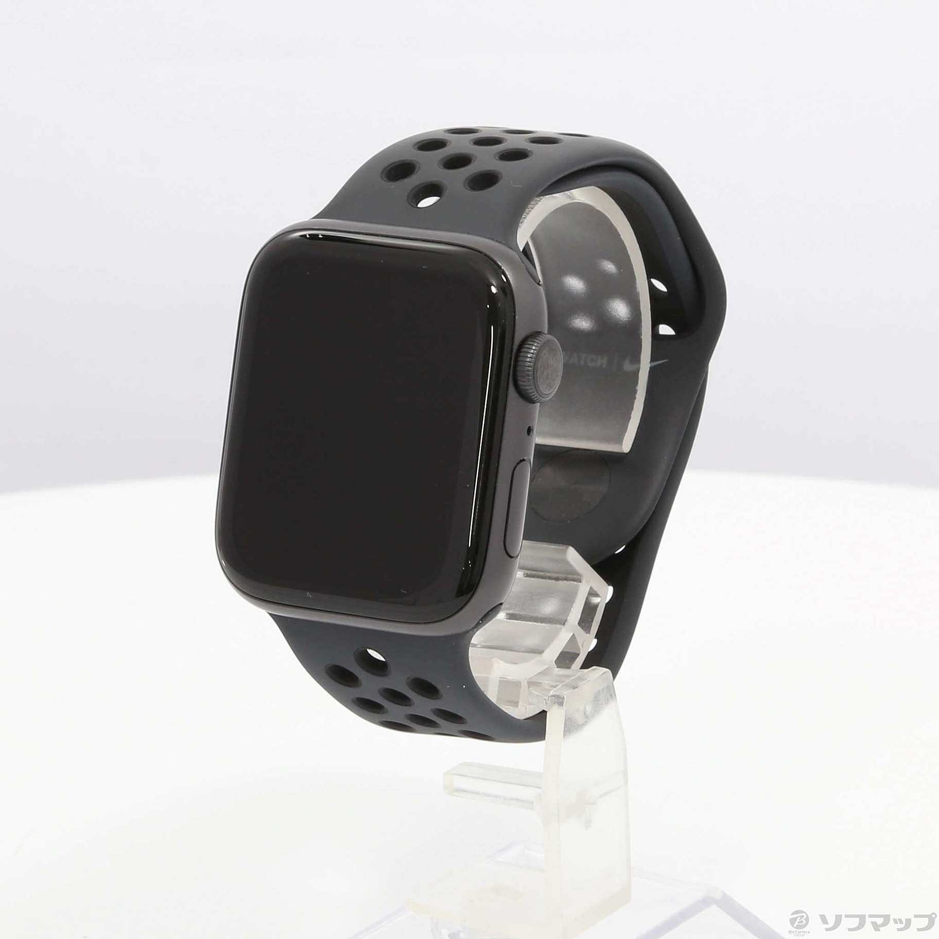 Apple Watch Series 5 GPS 44mm スペースグレイアルミニウムケース アンスラサイト／ブラックNikeスポーツバンド