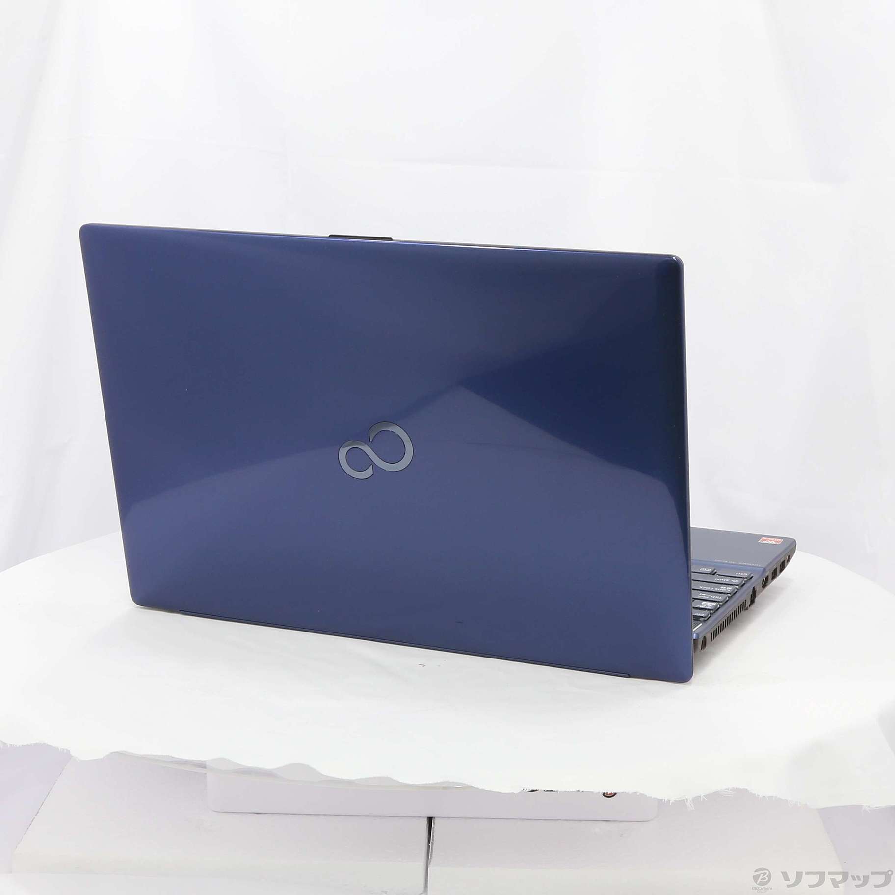 中古】〔展示品〕 LIFEBOOK AH77／D3 FMVA77D3L メタリックブルー