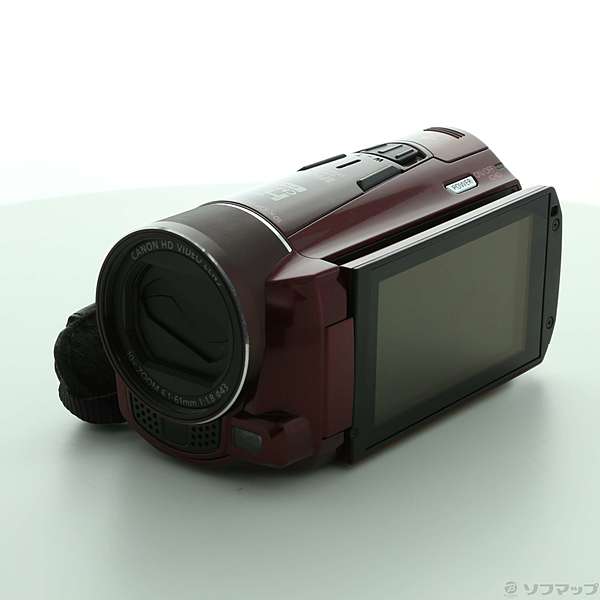 極美品】キャノン ビデオカメラ iVIS HF M51 レッド 液晶傷無し Amazon