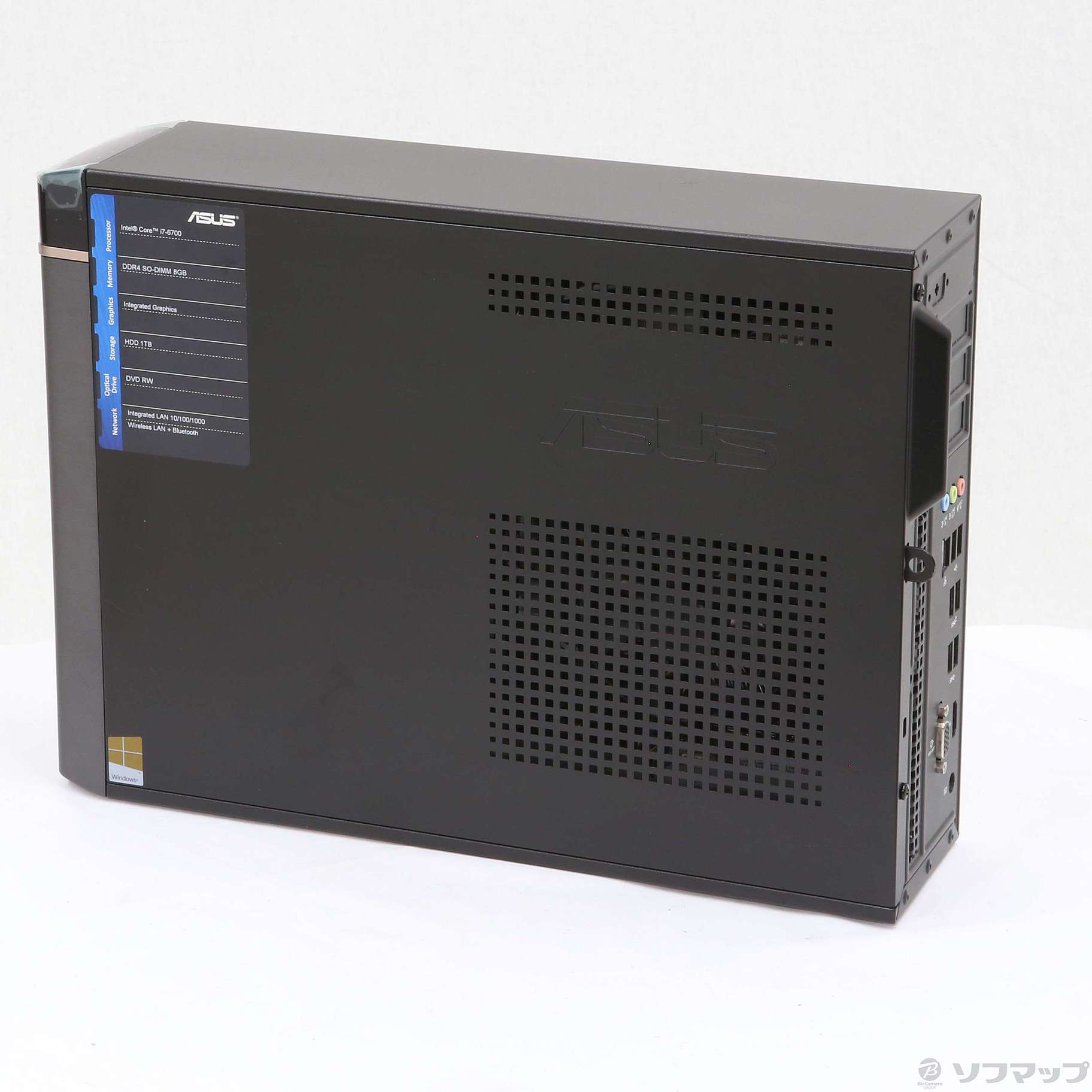 中古】VivoPC K20CD K20CD-I76700 ブラック 〔Windows 10