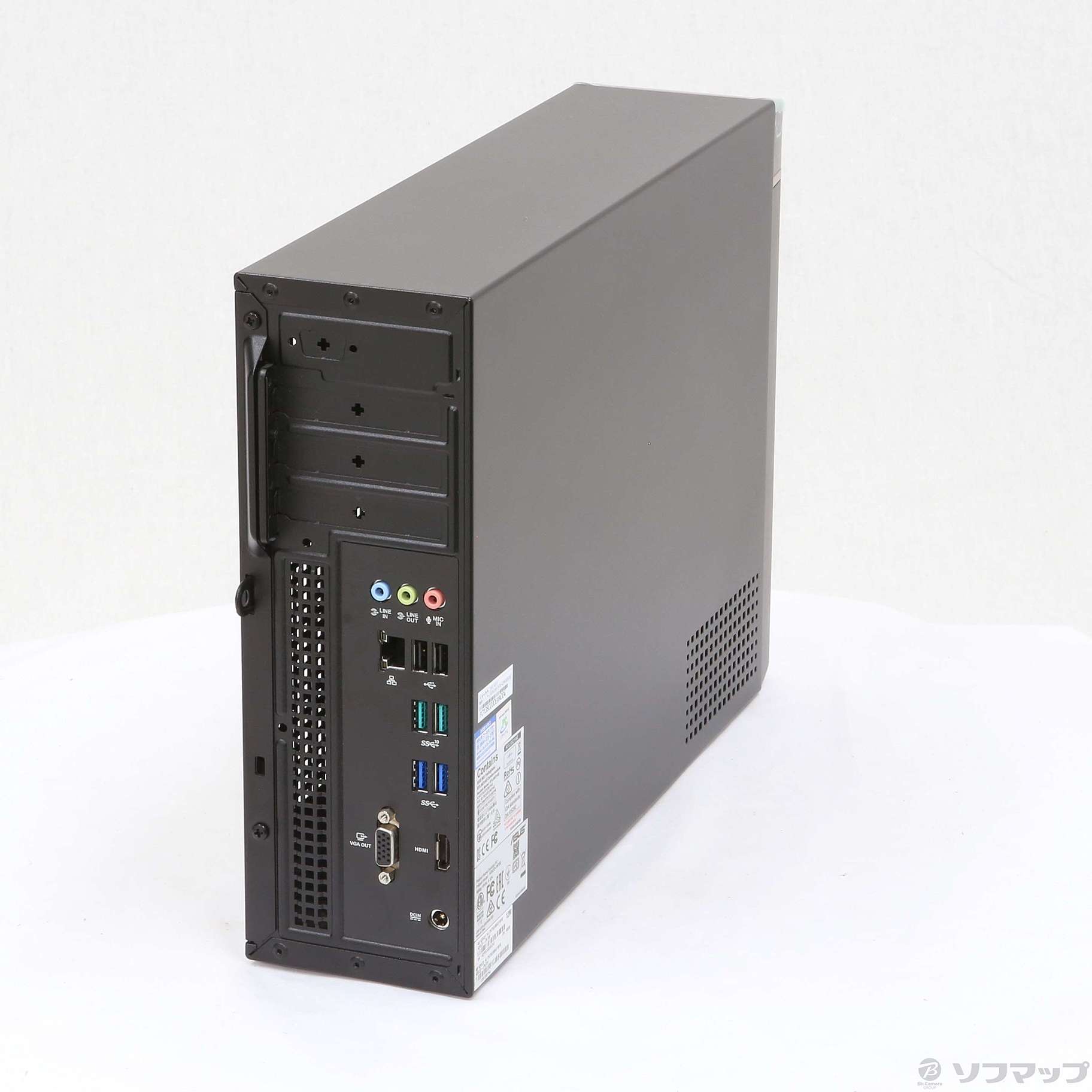 中古】VivoPC K20CD K20CD-I76700 ブラック 〔Windows 10