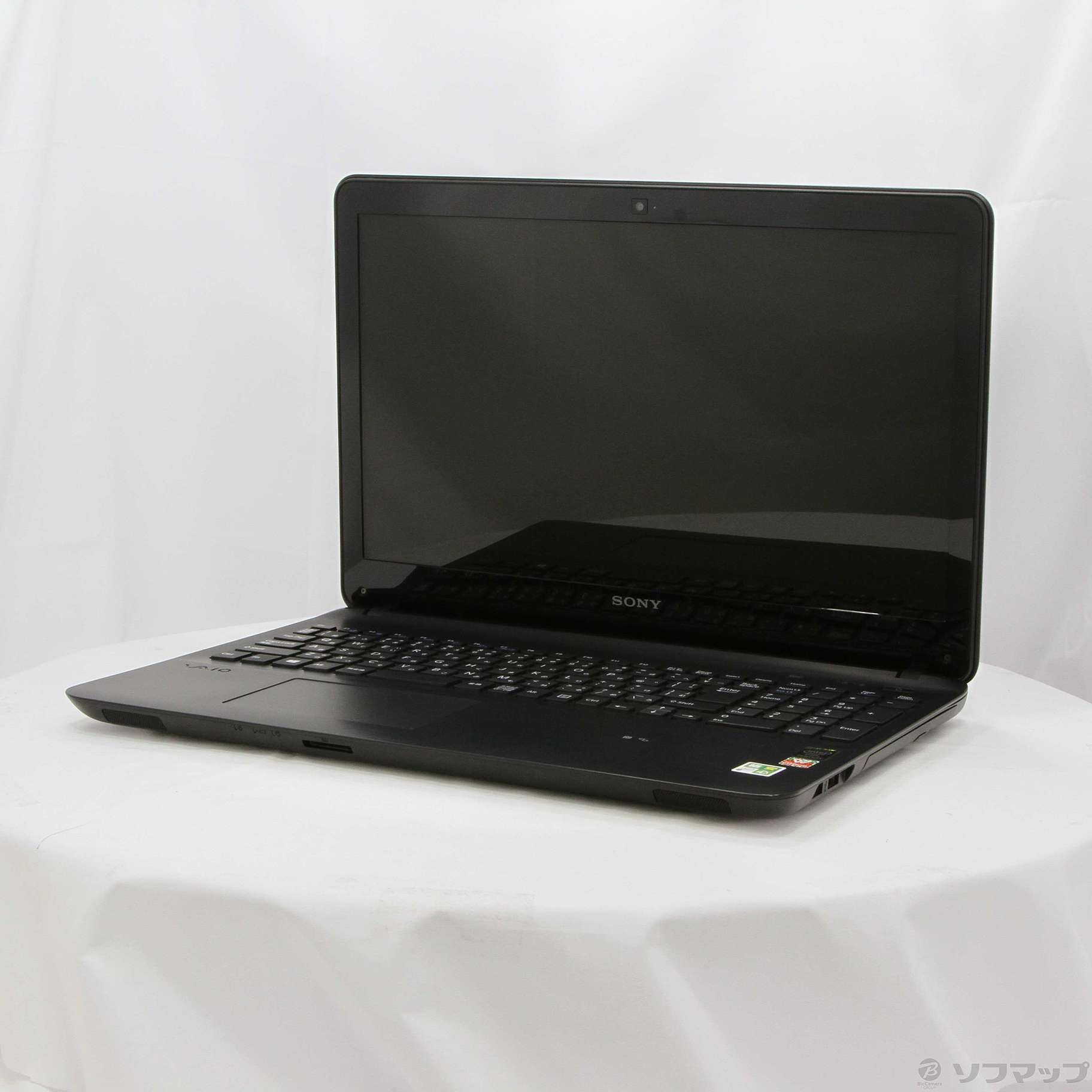 中古】格安安心パソコン VAIO Fit 15E SVF15317DJB ブラック 〔Windows