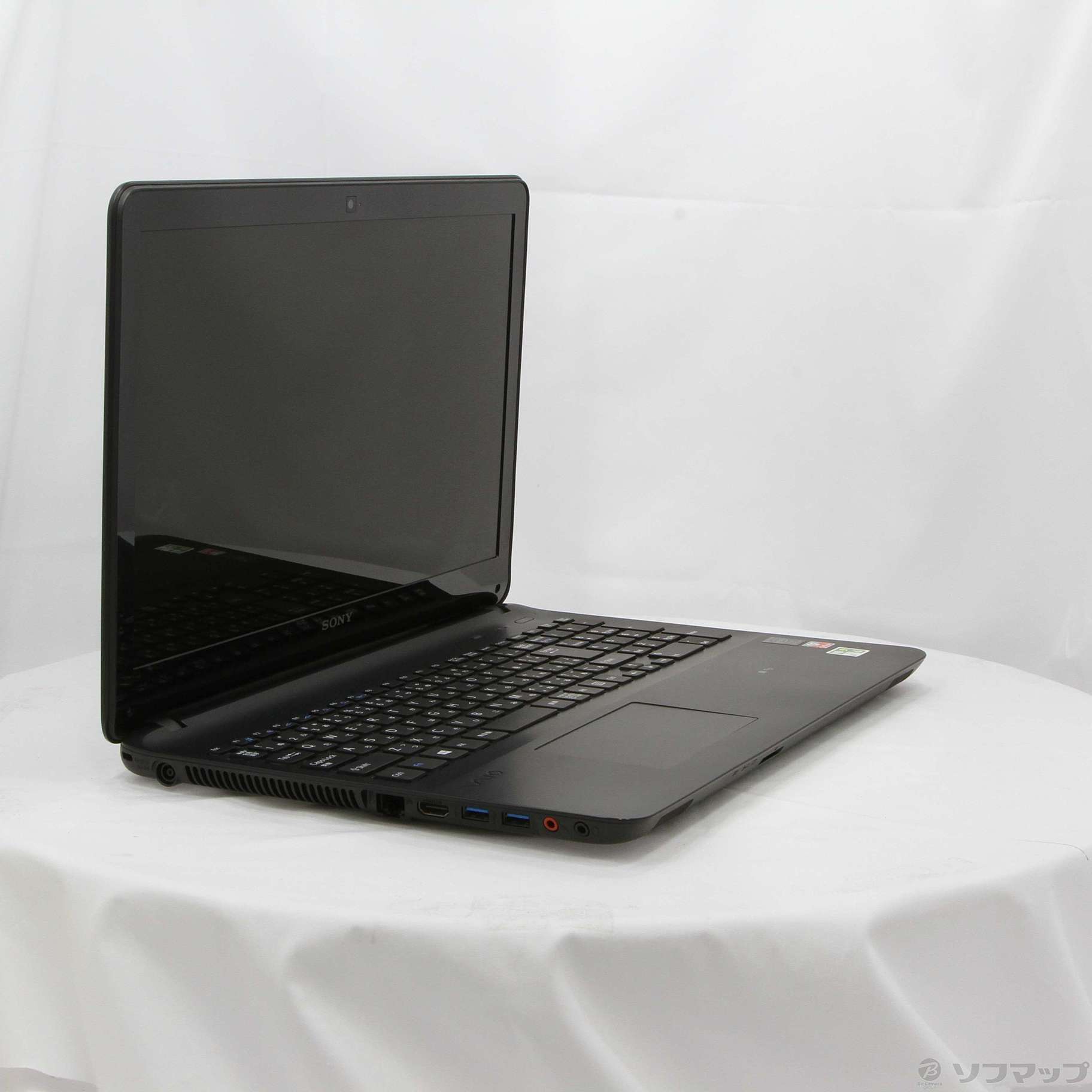 中古】格安安心パソコン VAIO Fit 15E SVF15317DJB ブラック 〔Windows