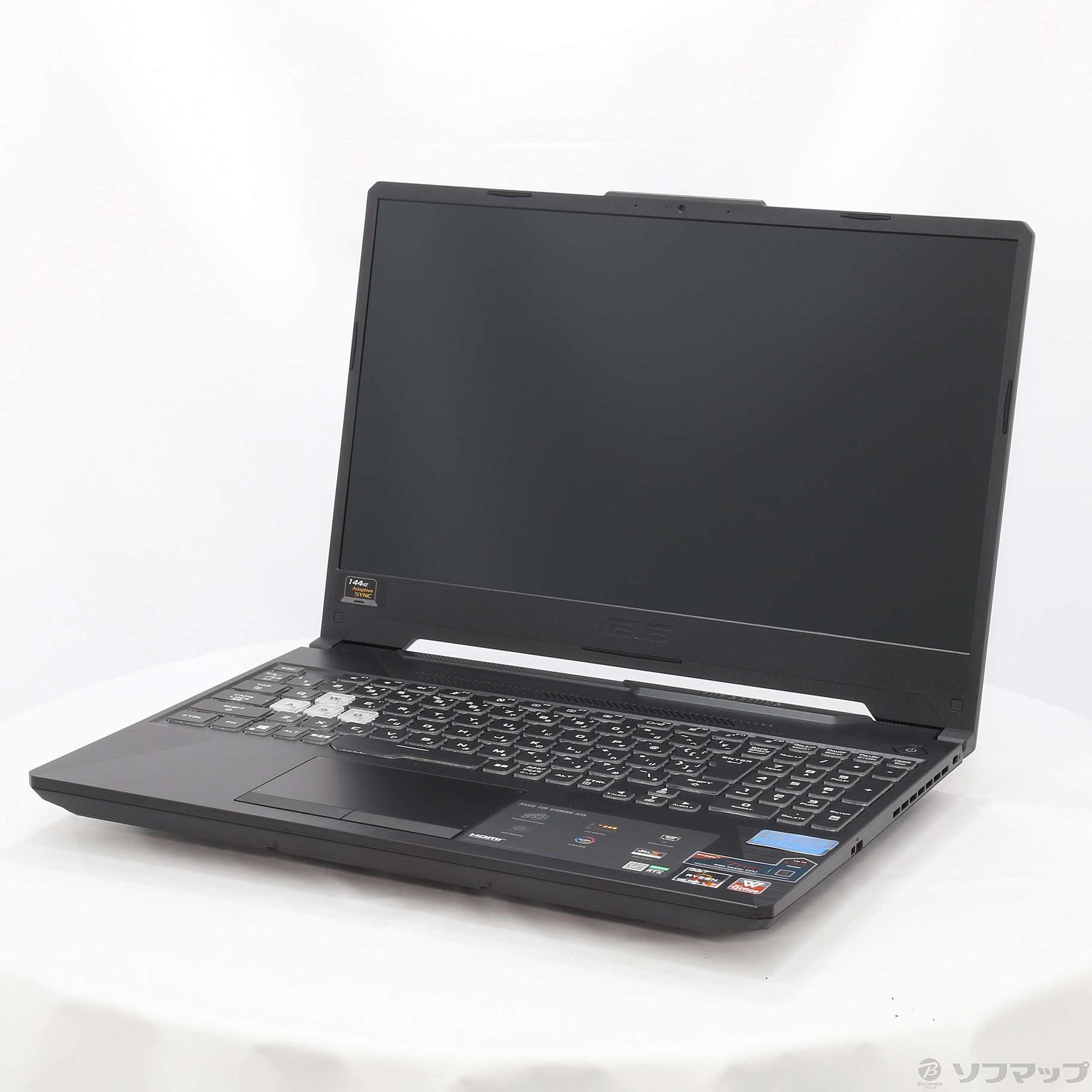 中古】TUF Gaming A15 FA506IV-R7R2060BKS フォートレス・グレイ