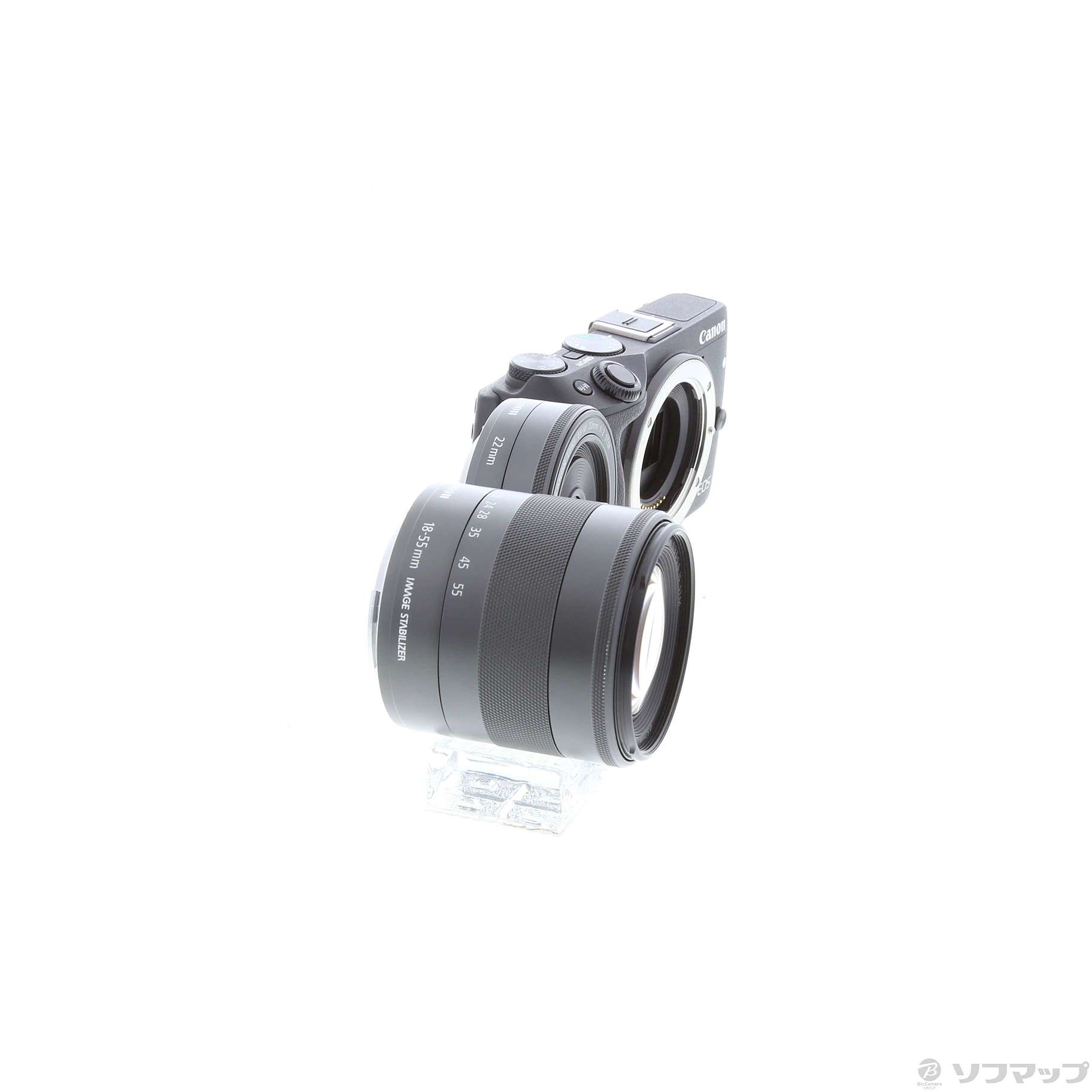 中古】EOS M3 ダブルレンズキット BK (2420万画素／SDXC／ブラック) [2133028103571] -  リコレ！|ビックカメラグループ ソフマップの中古通販サイト