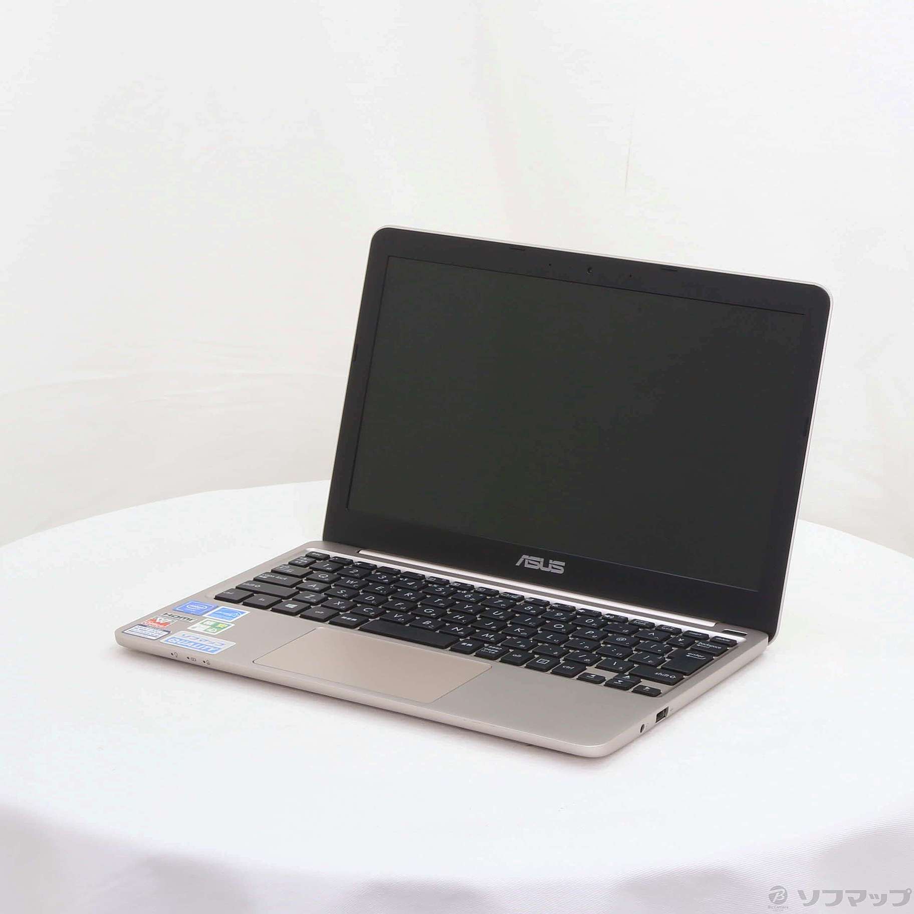 格安安心パソコン VivoBook R209HA R209HA-FD0015T ゴールド 〔Windows 10〕