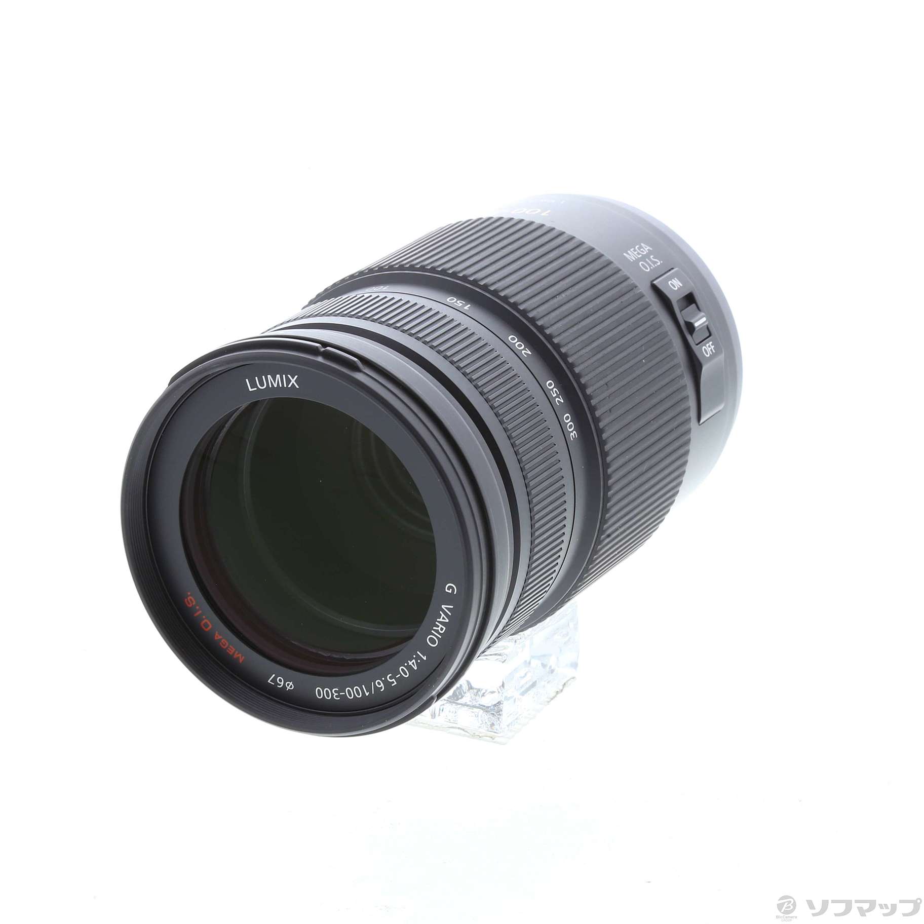 中古 セール対象品 Lumix G Vario 100 300mm F4 0 5 6 Mega O I S H Fs 01 12 火 値下げ リコレ ソフマップの中古通販サイト