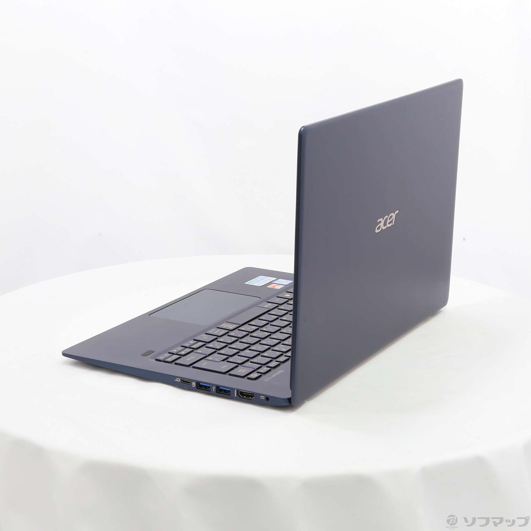 中古 Swift 5 Sf514 52t A58y Bn チャコールブルー Windows 10 リコレ ソフマップの中古通販サイト