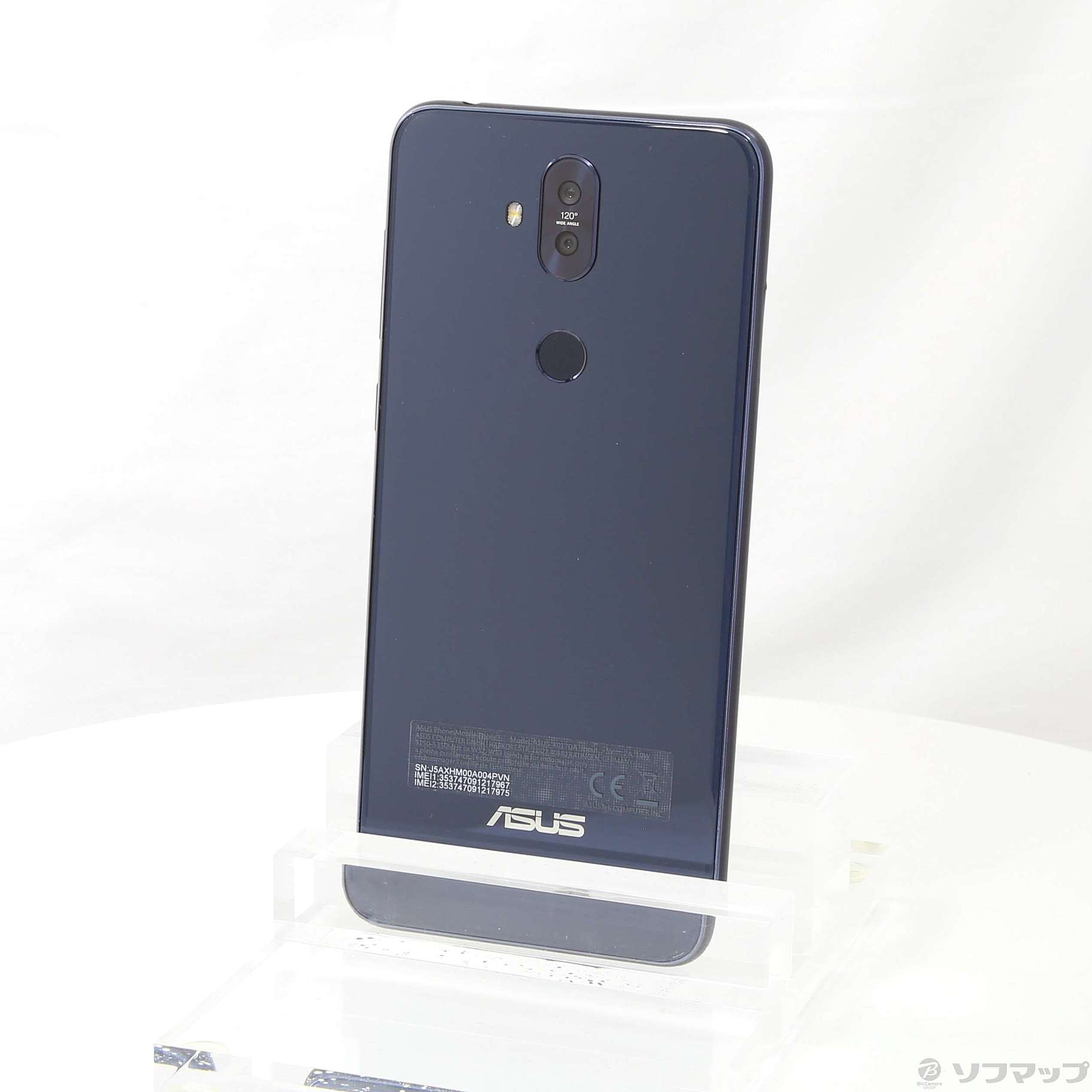 黒 ZenFone 5Q ZC600KL ASUS SIMフリー スマホ-