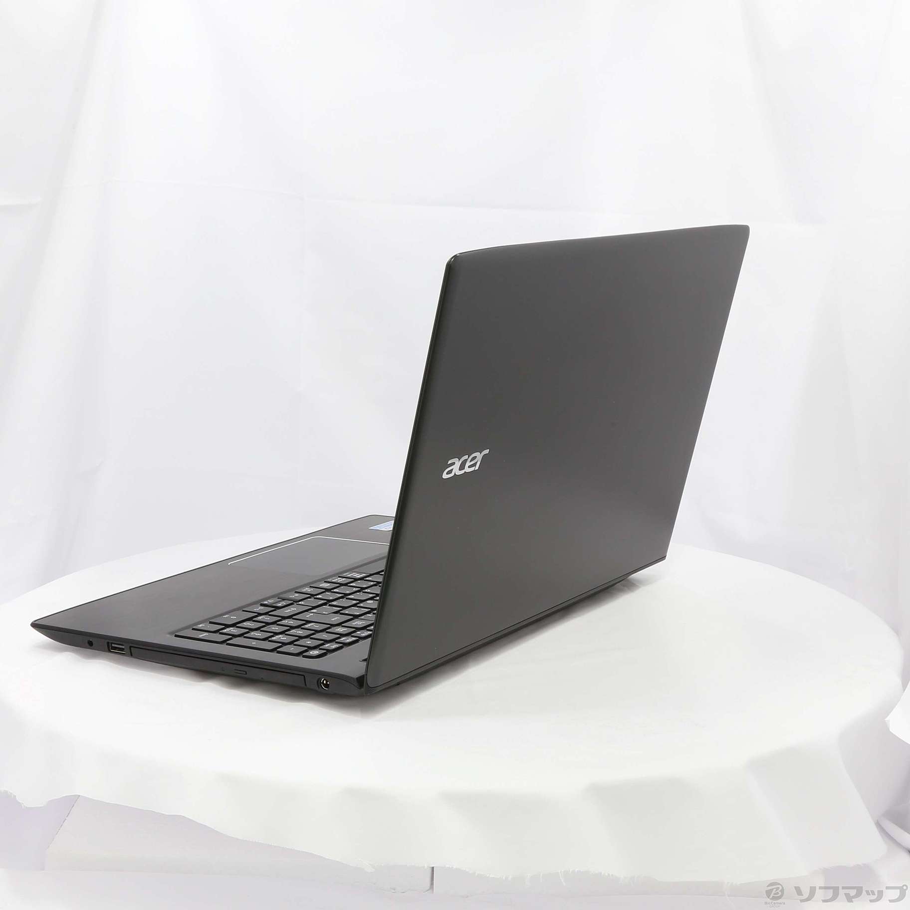 中古】Aspire E 15 E5-576-N34D／K オブシディアンブラック 〔Windows