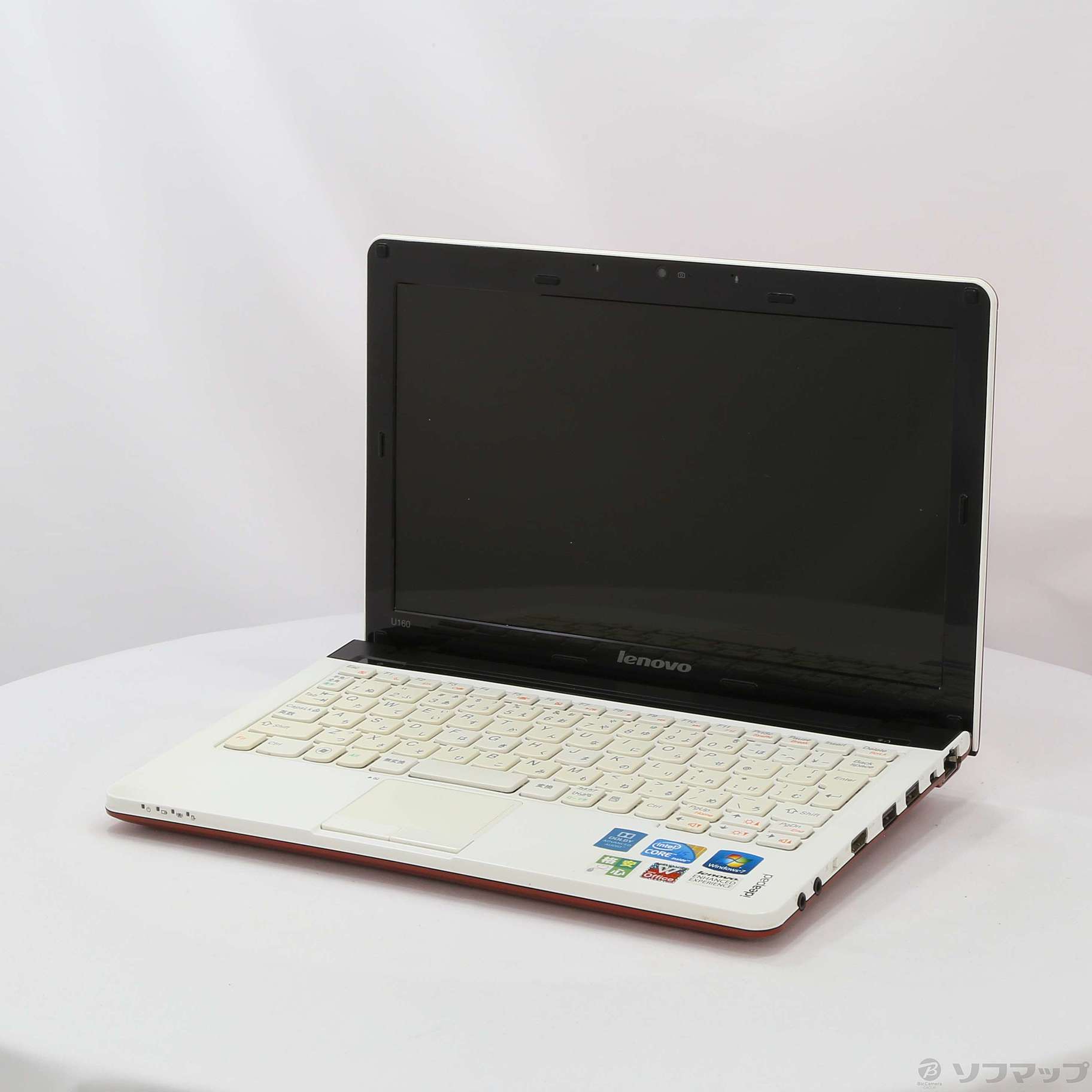 中古】格安安心パソコン ideapad U160 08944VJ 〔Windows 10 