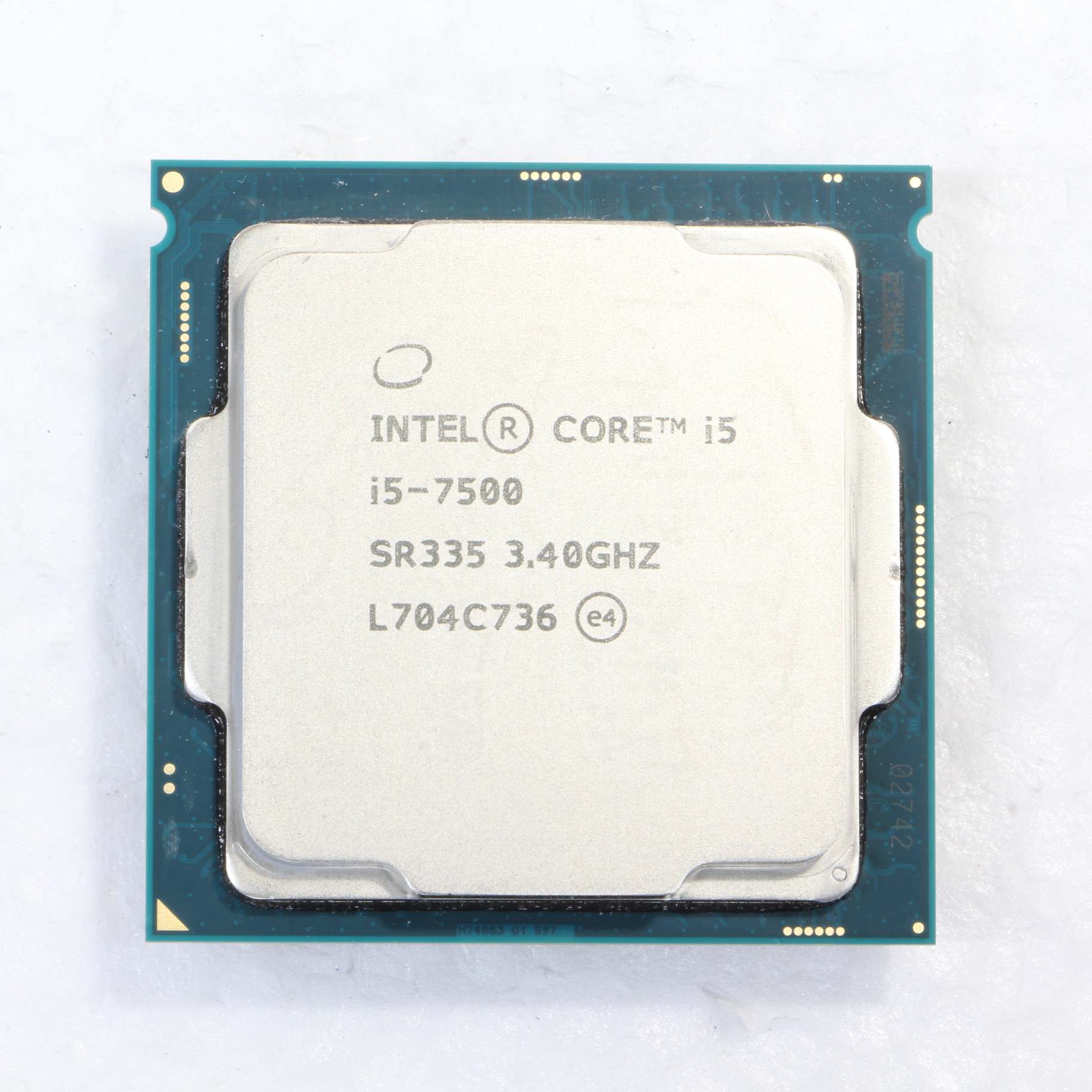 ジャンクCPU　Core i5 7500　LGA1151