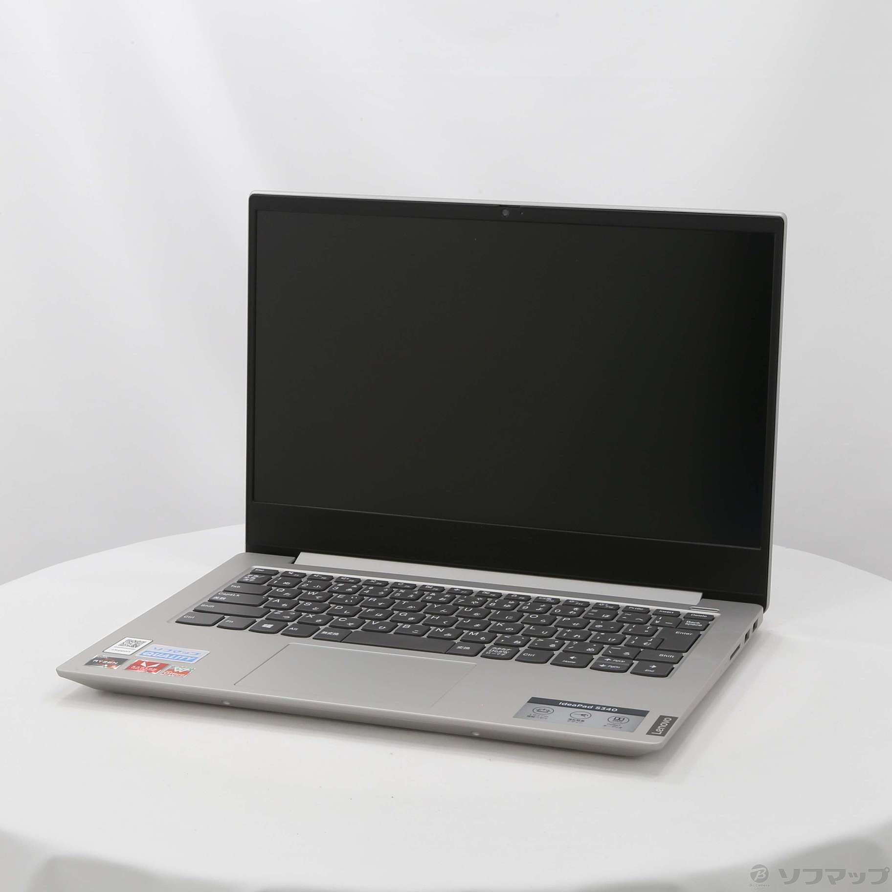 中古】ideapad S340 81NB002BJP プラチナグレー 〔Windows 10