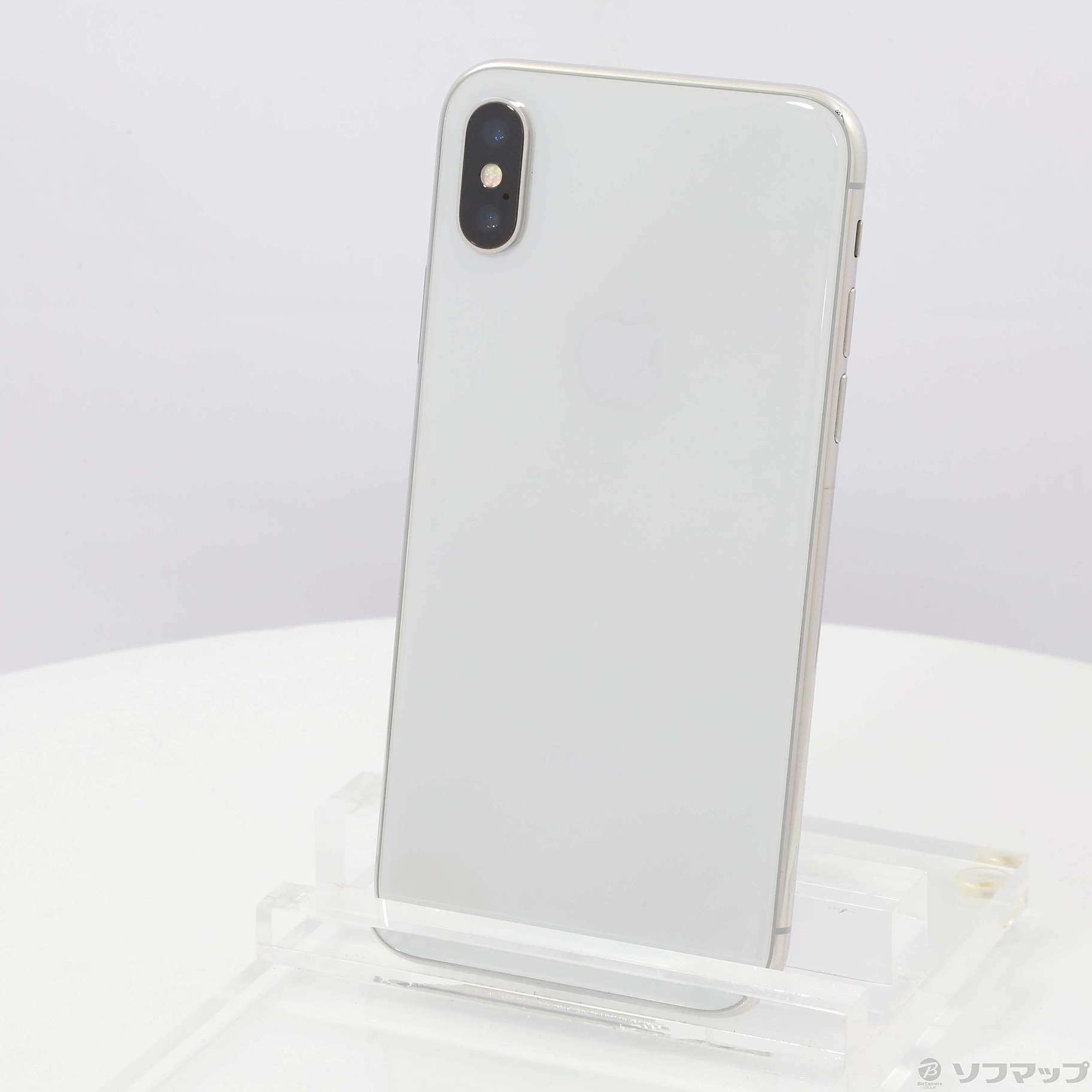 〔展示品〕 iPhoneX 64GB シルバー 3D099J／A SIMフリー