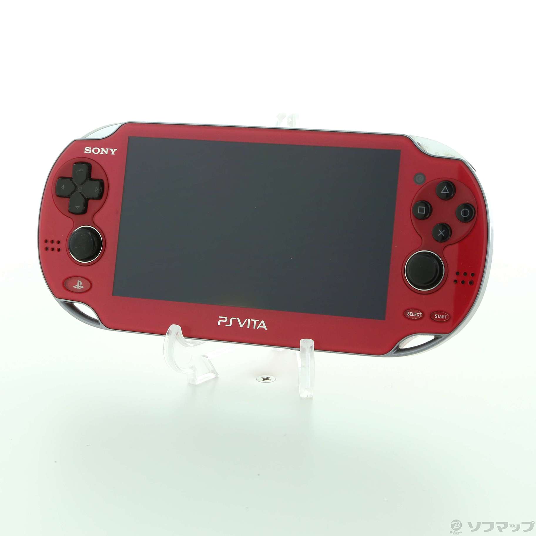 中古】PlayStation Vita Wi-Fiモデル コズミックレッド PCH-1000 Z