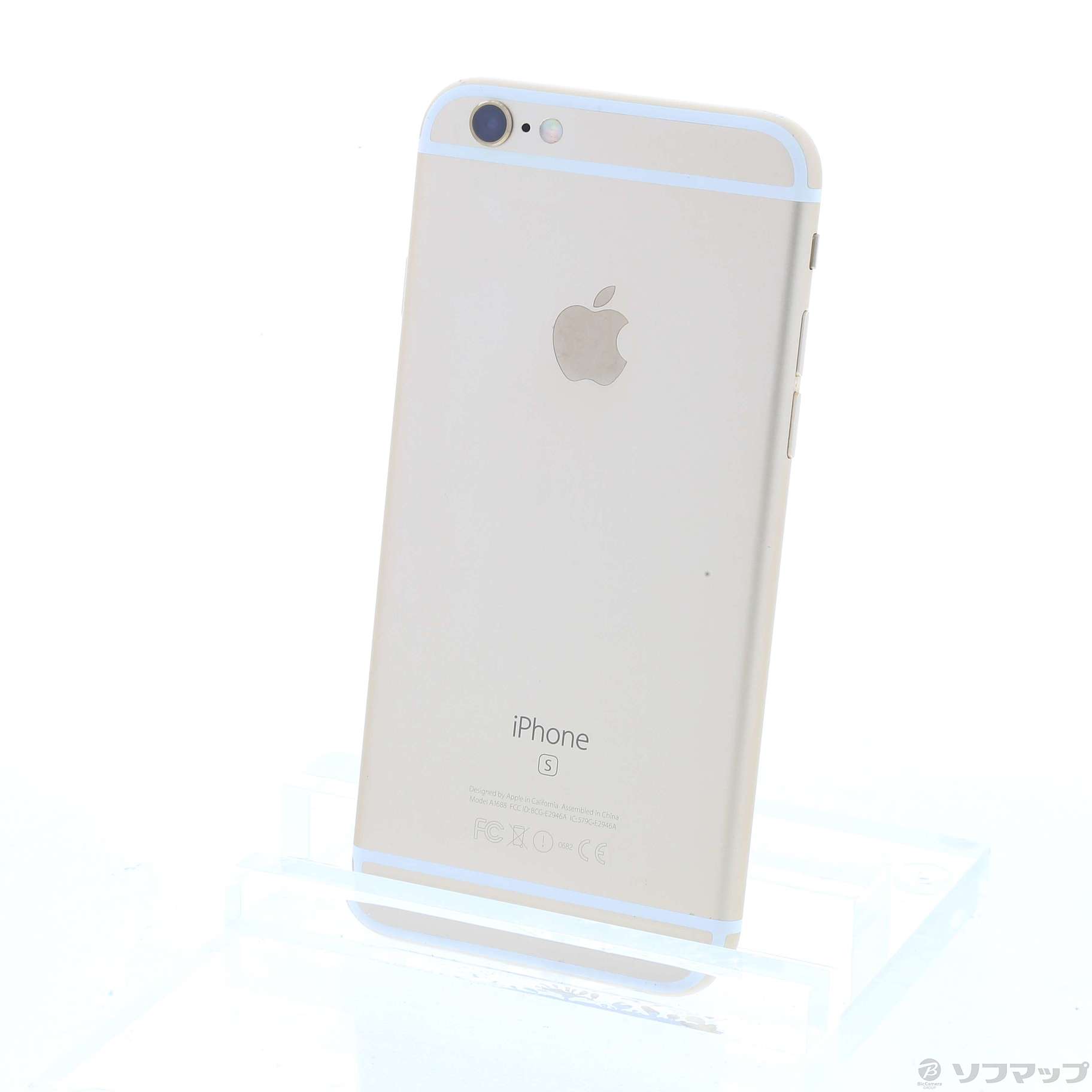 中古】iPhone6s 128GB ゴールド MKQV2J／A SIMフリー [2133028166934