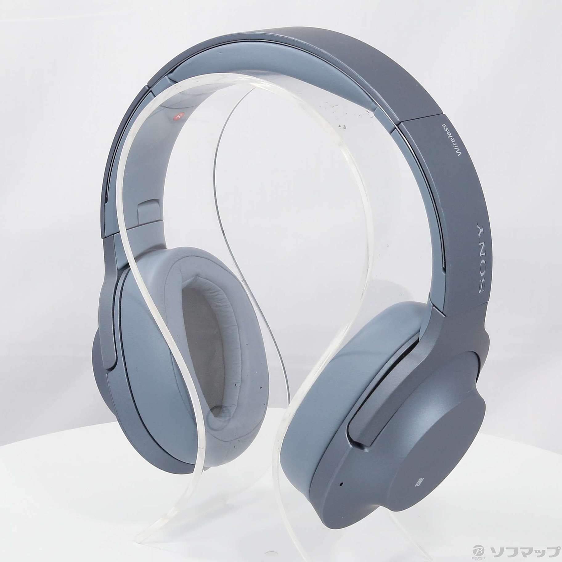 中古】h.ear on 2 Wireless NC WH-H900N L ムーンリットブルー