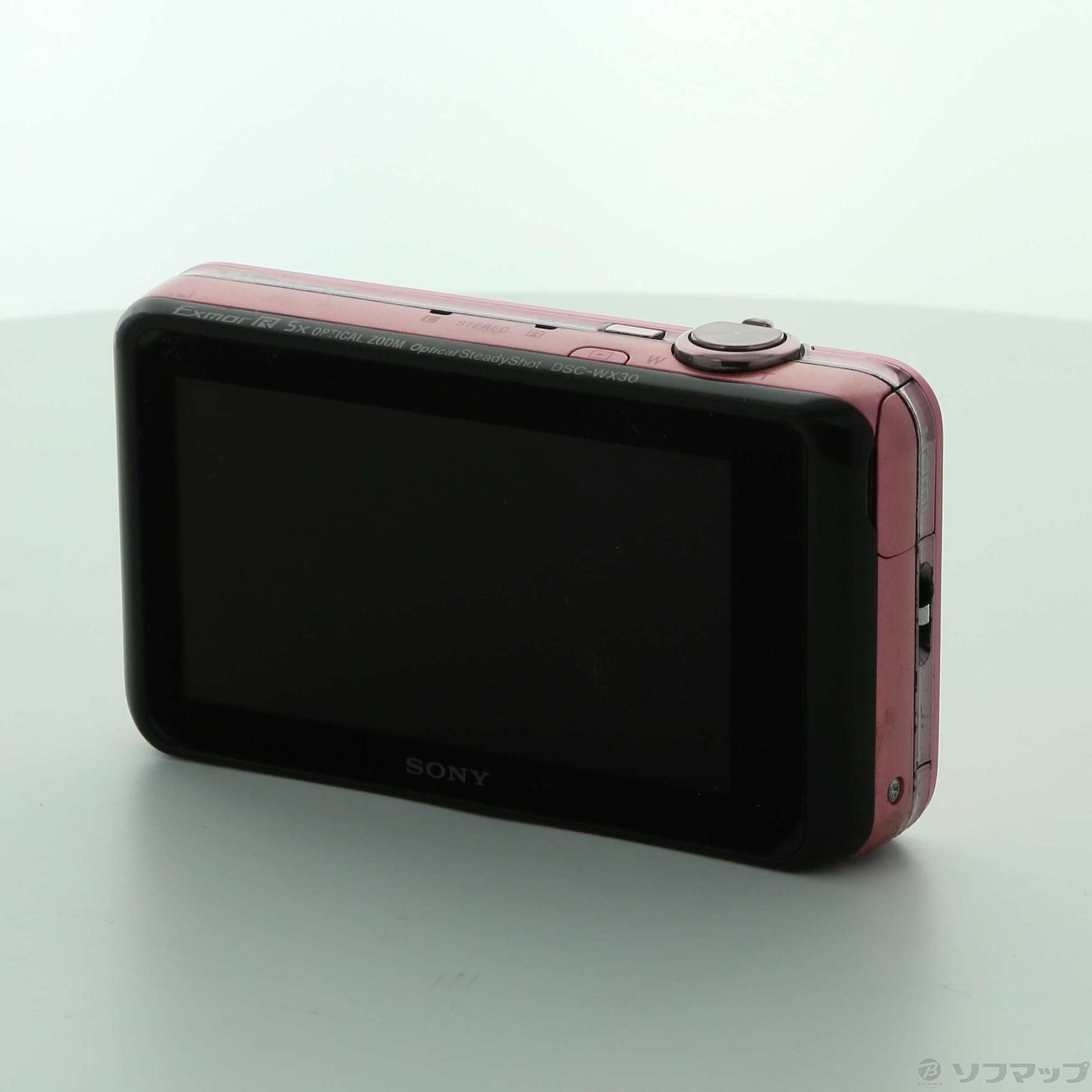 中古】CYBERSHOT DSC-WX30 P(1620万画素／5倍／ピンク／MS Duo／SDXC