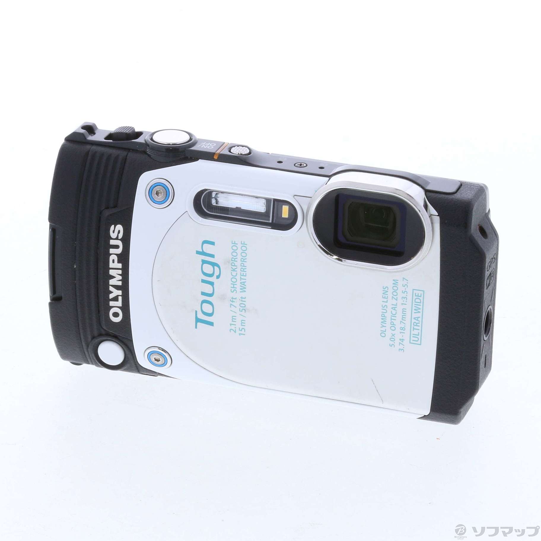 中古 Olympus Stylus Tg 870 Tough Wht 5倍 防水 Sdxc ホワイト リコレ ソフマップの中古通販サイト