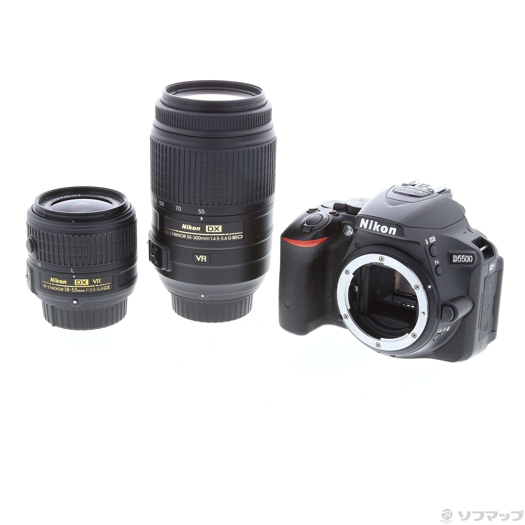 購入特典付  ダブルズームキットBLACKおまけ付き D5500 【おタント様専用】Nikon デジタルカメラ