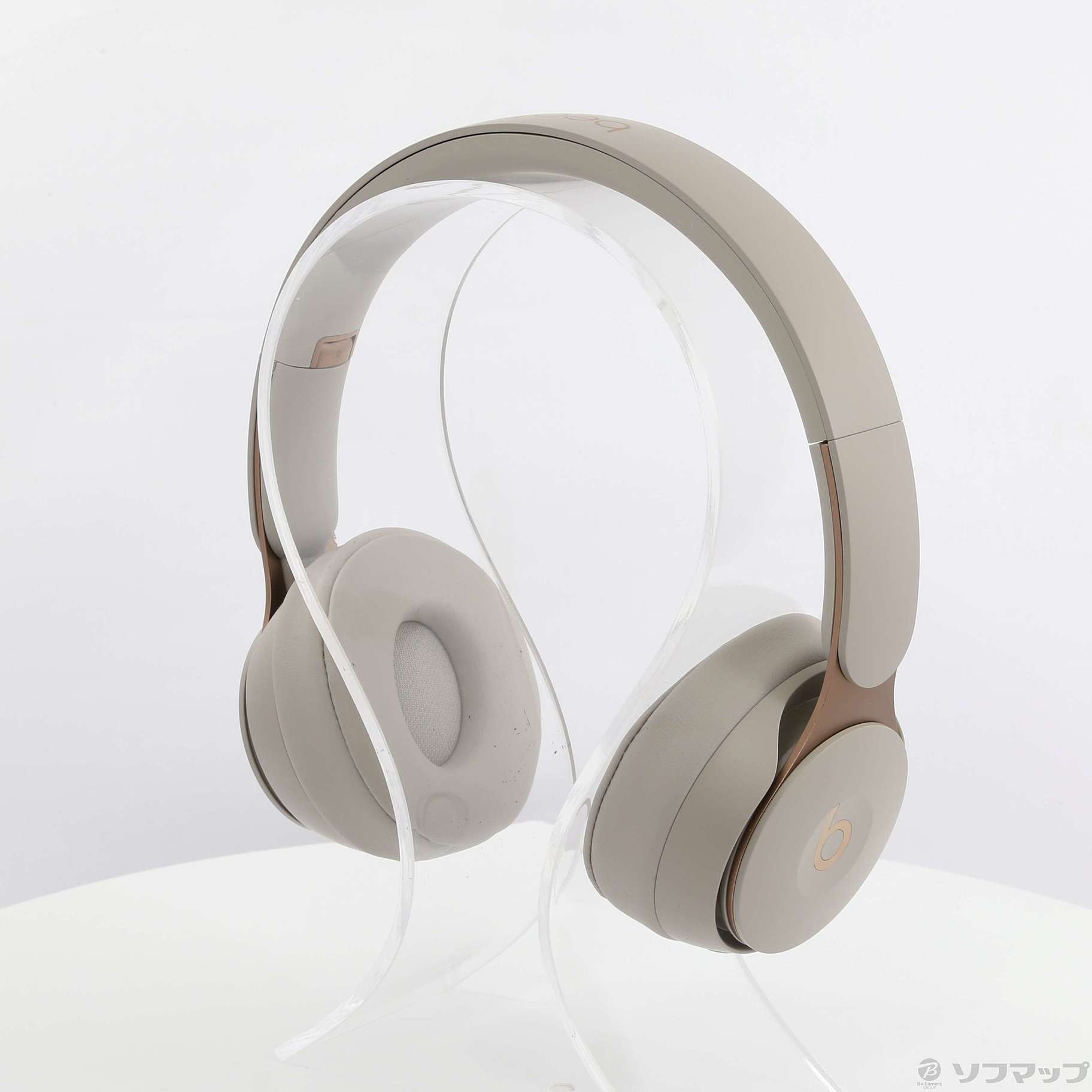 良品》Beats Solo Pro グレー ワイヤレスヘッドホン-