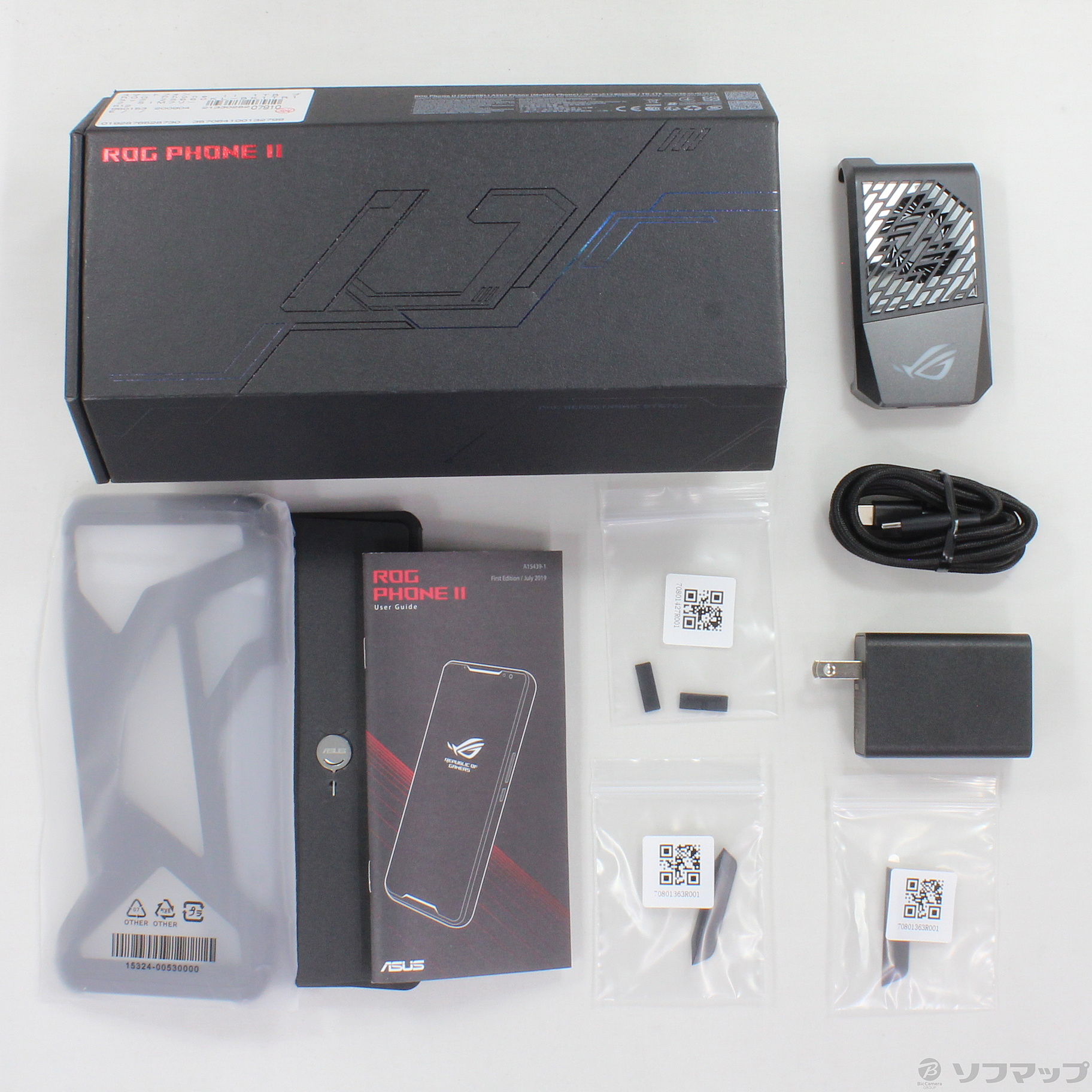 中古】ROG Phone II 1TB ブラック ZS660KL-BK1TR12 SIMフリー [2133028207910] -  リコレ！|ビックカメラグループ ソフマップの中古通販サイト