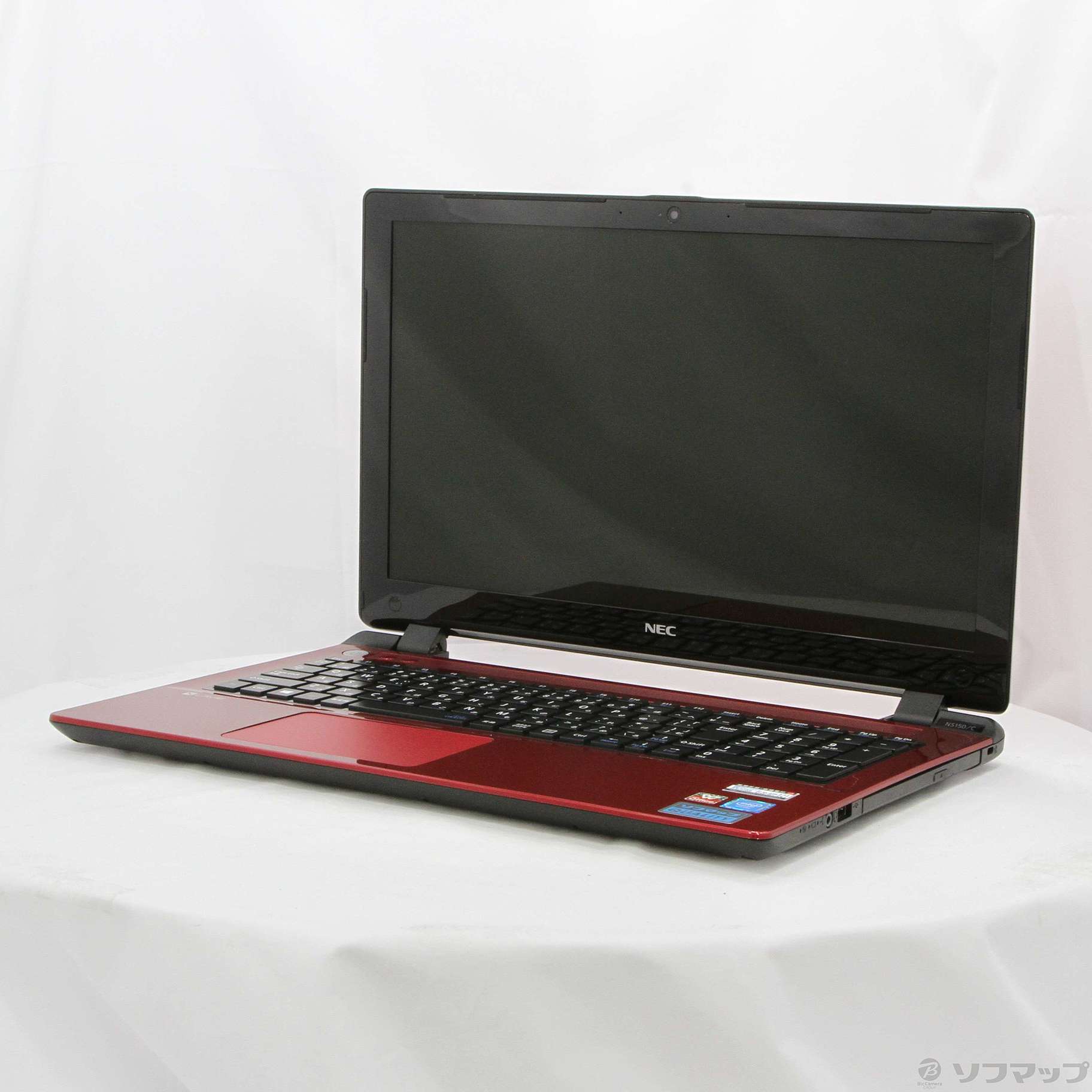 中古】LaVie Note Standard PC-NS150CAR ルミナスレッド 〔Windows 10