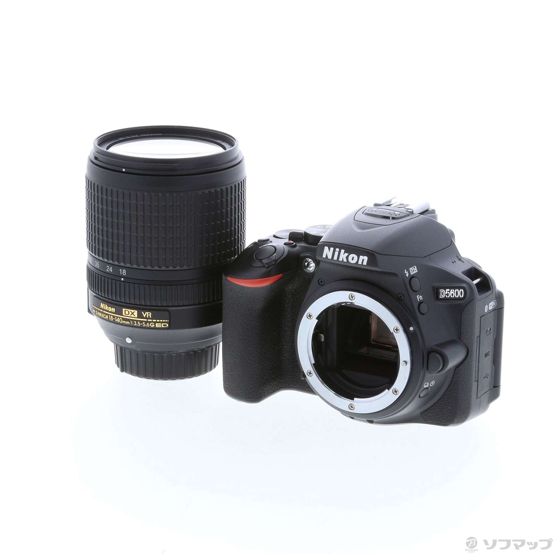 中古 Nikon D5600 18 140 Vr レンズキット ブラック 2416万画素 Sdxc リコレ ソフマップの中古通販サイト