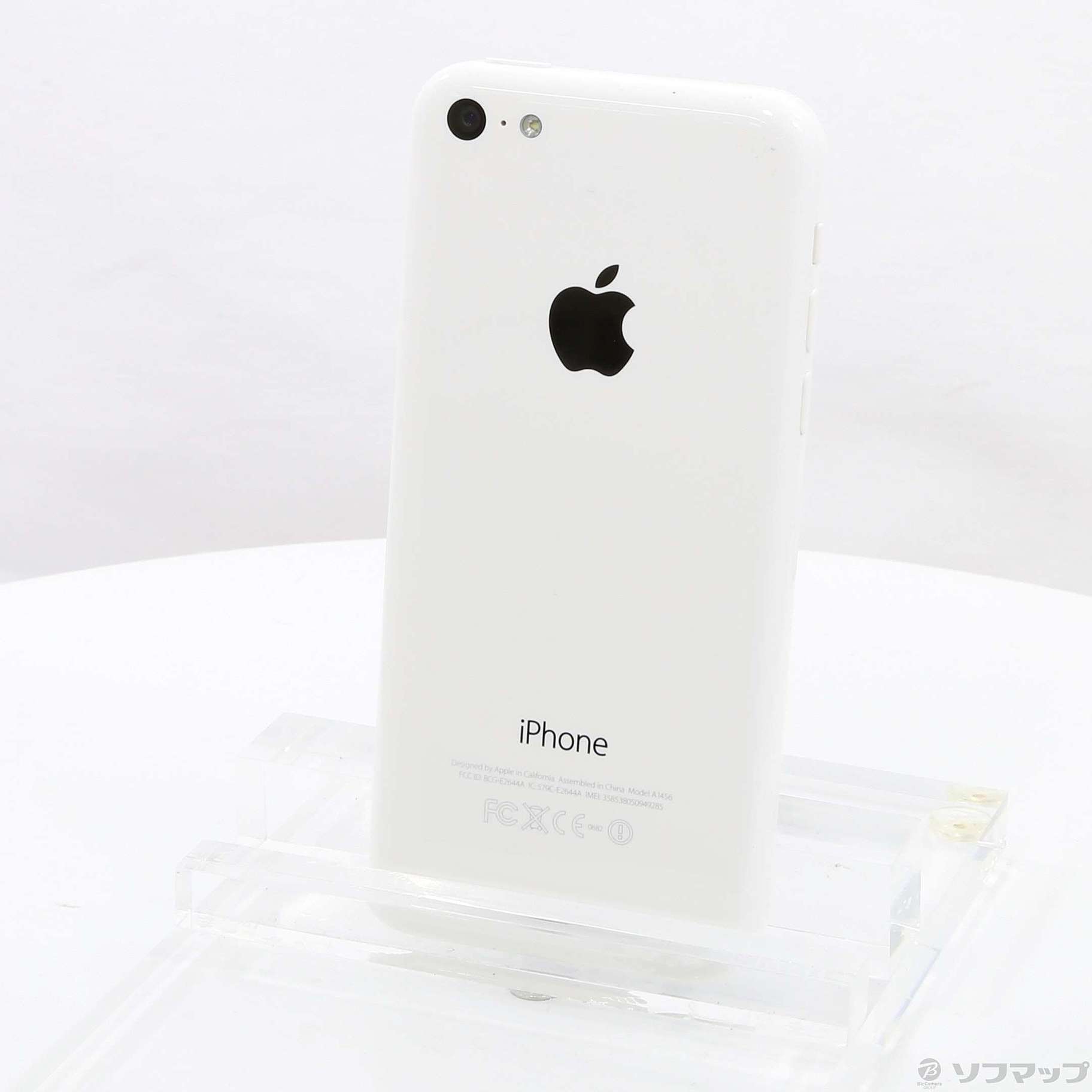 中古】iPhone5C 16GB ホワイト ME541J／A SoftBank [2133028254280