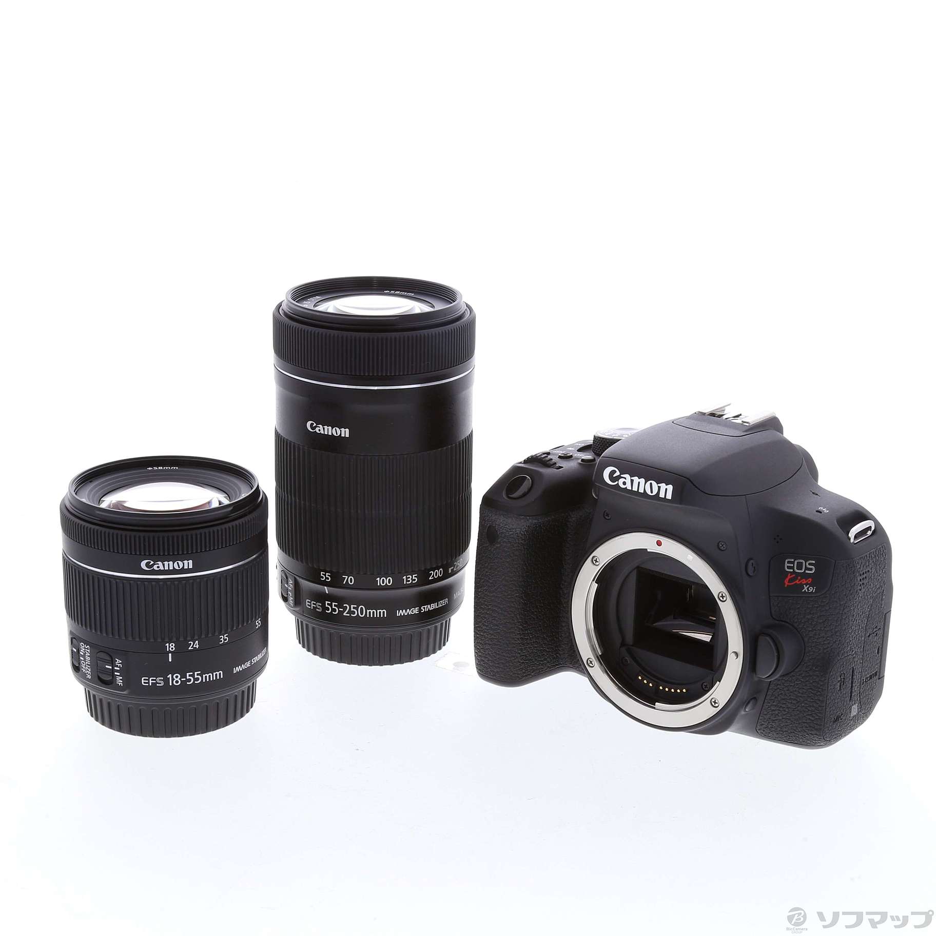 中古】EOS Kiss X9i ダブルズームキット (2420万画素／SDXC) ◇10/31(土)値下げ！ [2133028279542] -  リコレ！|ビックカメラグループ ソフマップの中古通販サイト