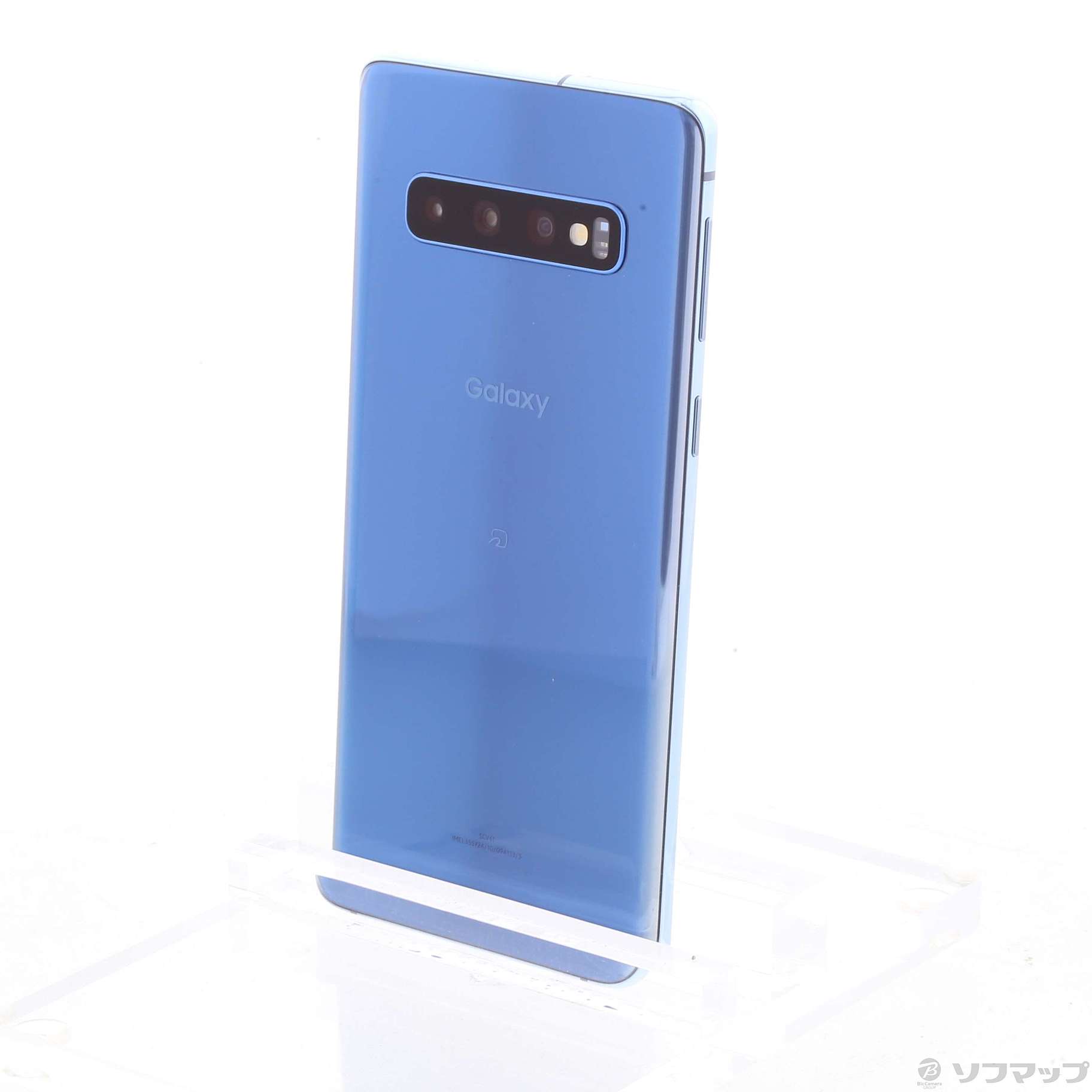 中古】GALAXY S10 128GB プリズムブルー SCV41 auロック解除SIMフリー