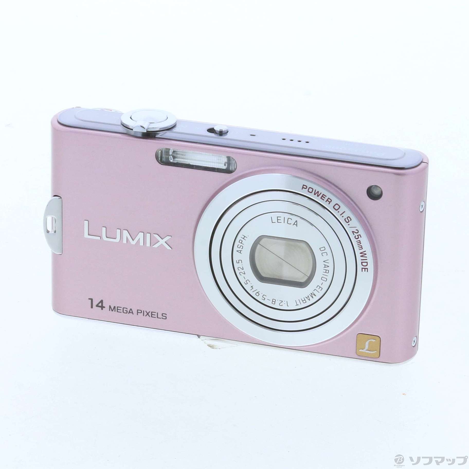 中古】LUMIX DMC-FX66-P (1410万画素／5倍ズーム／スイートピンク) [2133028295368] -  リコレ！|ソフマップの中古通販サイト