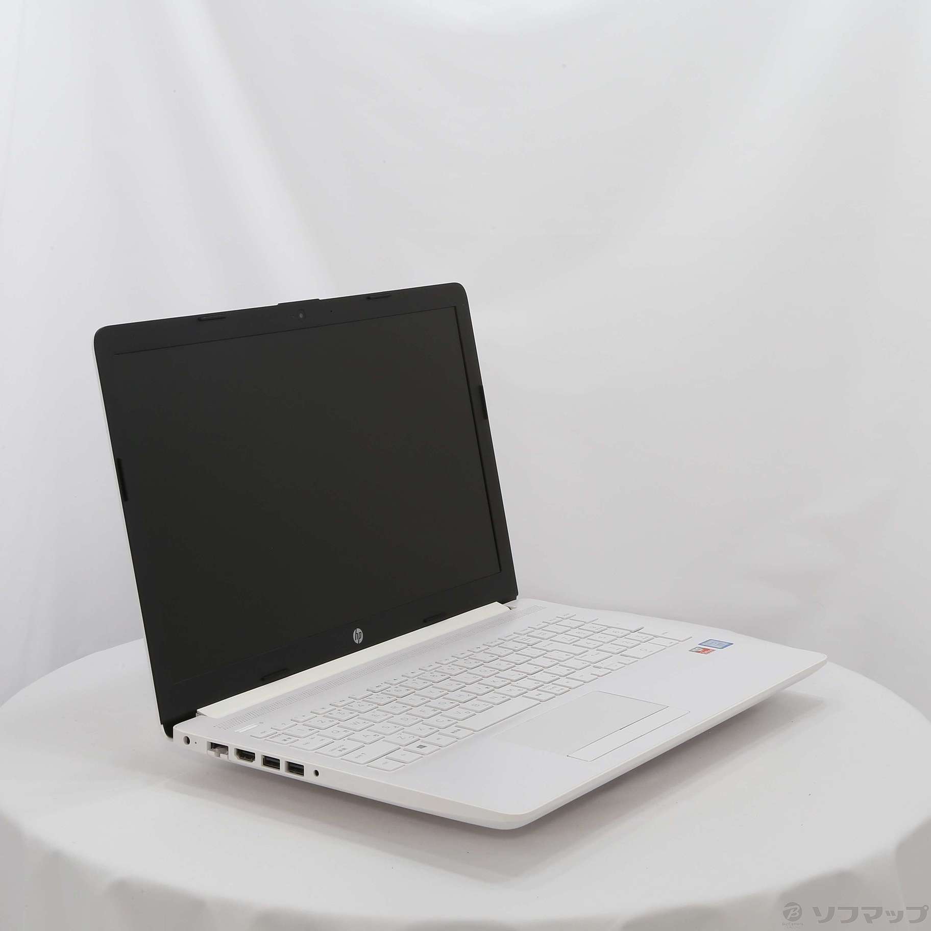 HP 15-da0093TU 4QM63PA#ABJ ピュアホワイト 〔Windows 10〕