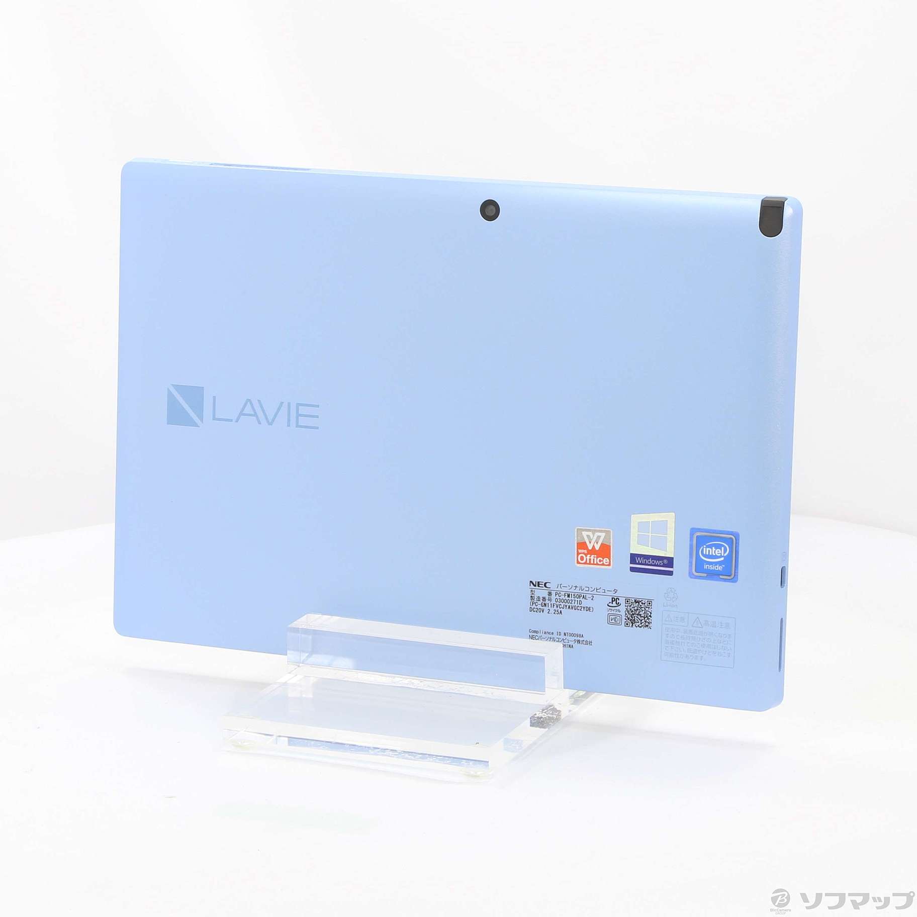 紺×赤 NECパーソナル PC-FM150PAL LAVIE First Mobile - FM150/PAL ライトブルー