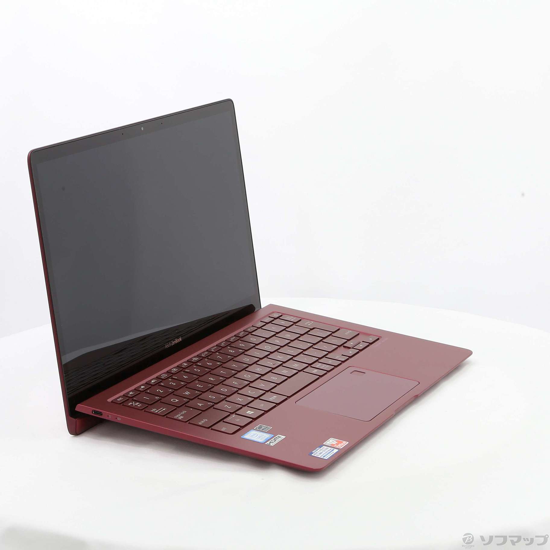 〔展示品〕 ZenBook S UX391UA UX391UA-825R バーガンディレッド 〔Windows 10〕