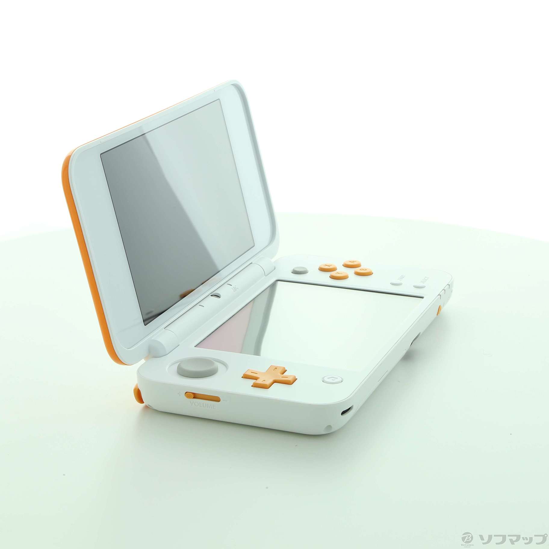 中古】Newニンテンドー2DS LL ホワイト×オレンジ [2133028326475