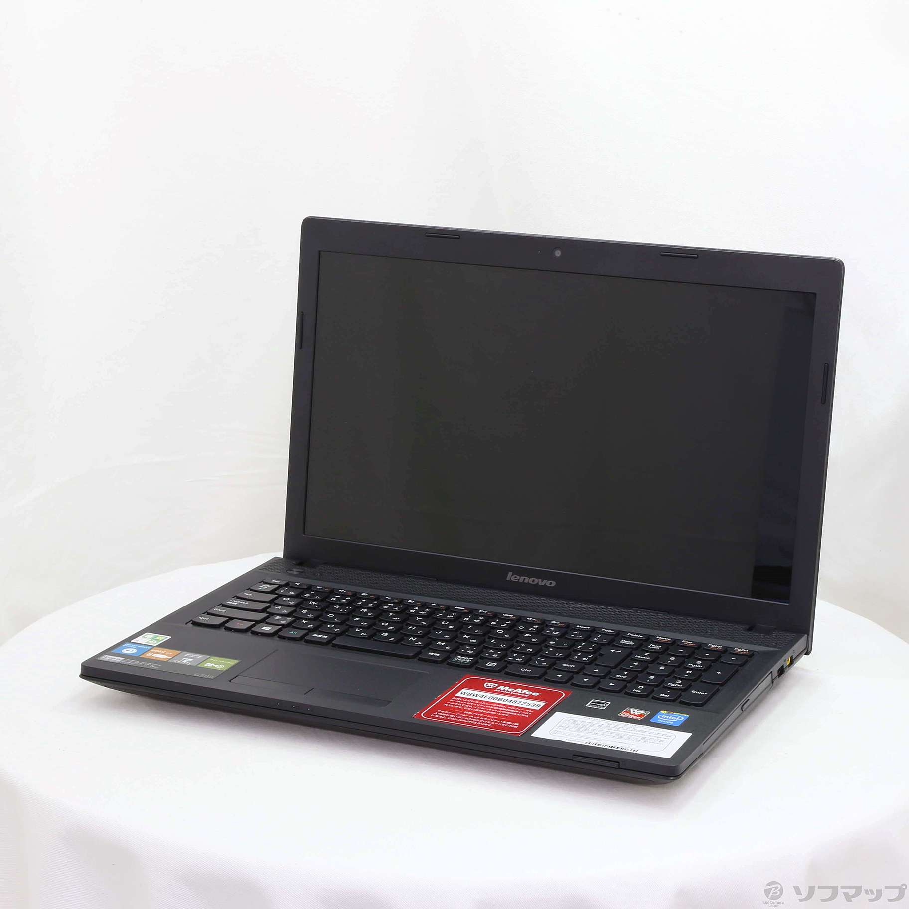 中古】格安安心パソコン Lenovo G500 59373974 ブラック [2133028336887] - リコレ！|ビックカメラグループ  ソフマップの中古通販サイト