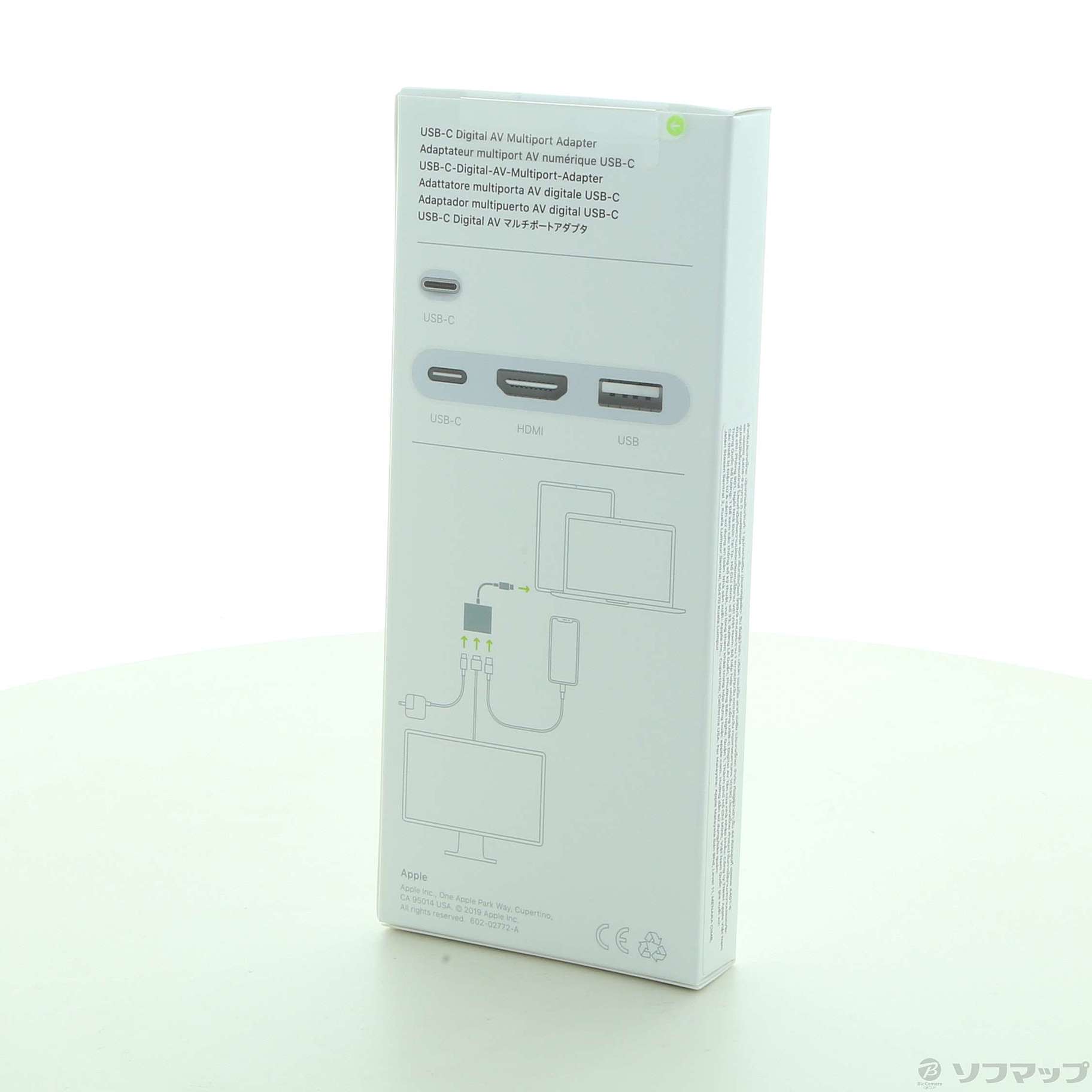 中古】USB-C Digital AV Multiportアダプタ MUF82ZA／A [2133028355765] -  リコレ！|ビックカメラグループ ソフマップの中古通販サイト