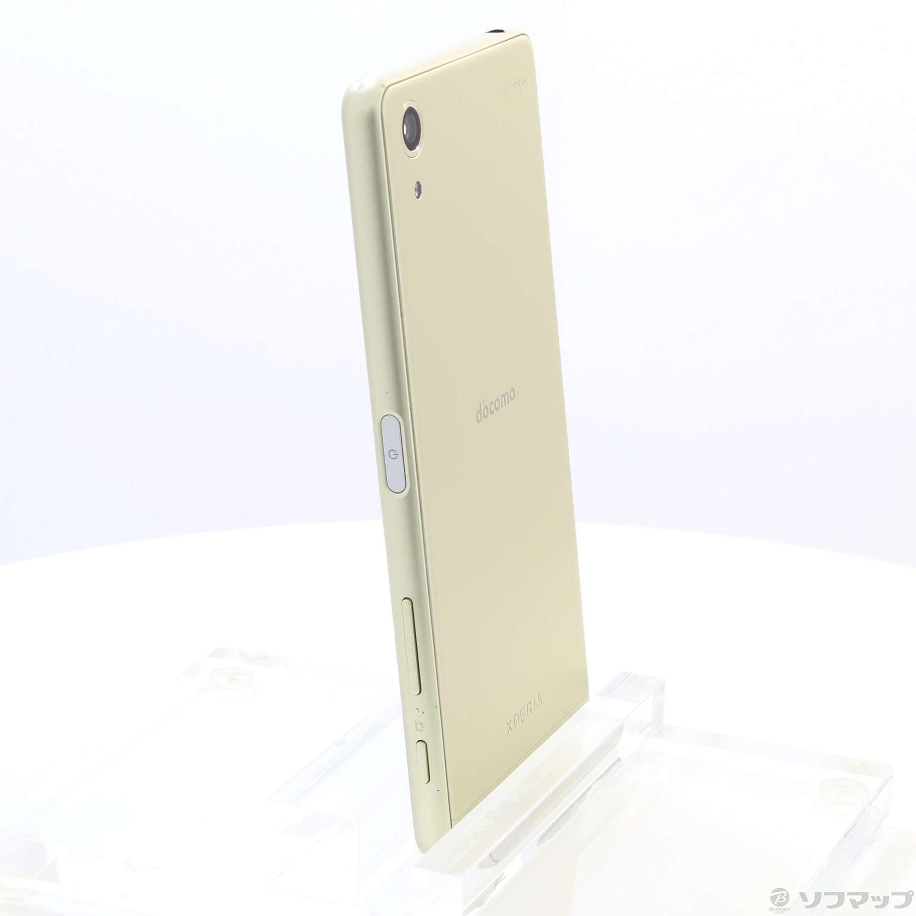 使い勝手の良い】 docomo Xperia X SO-04H ライムゴールド gold 0512