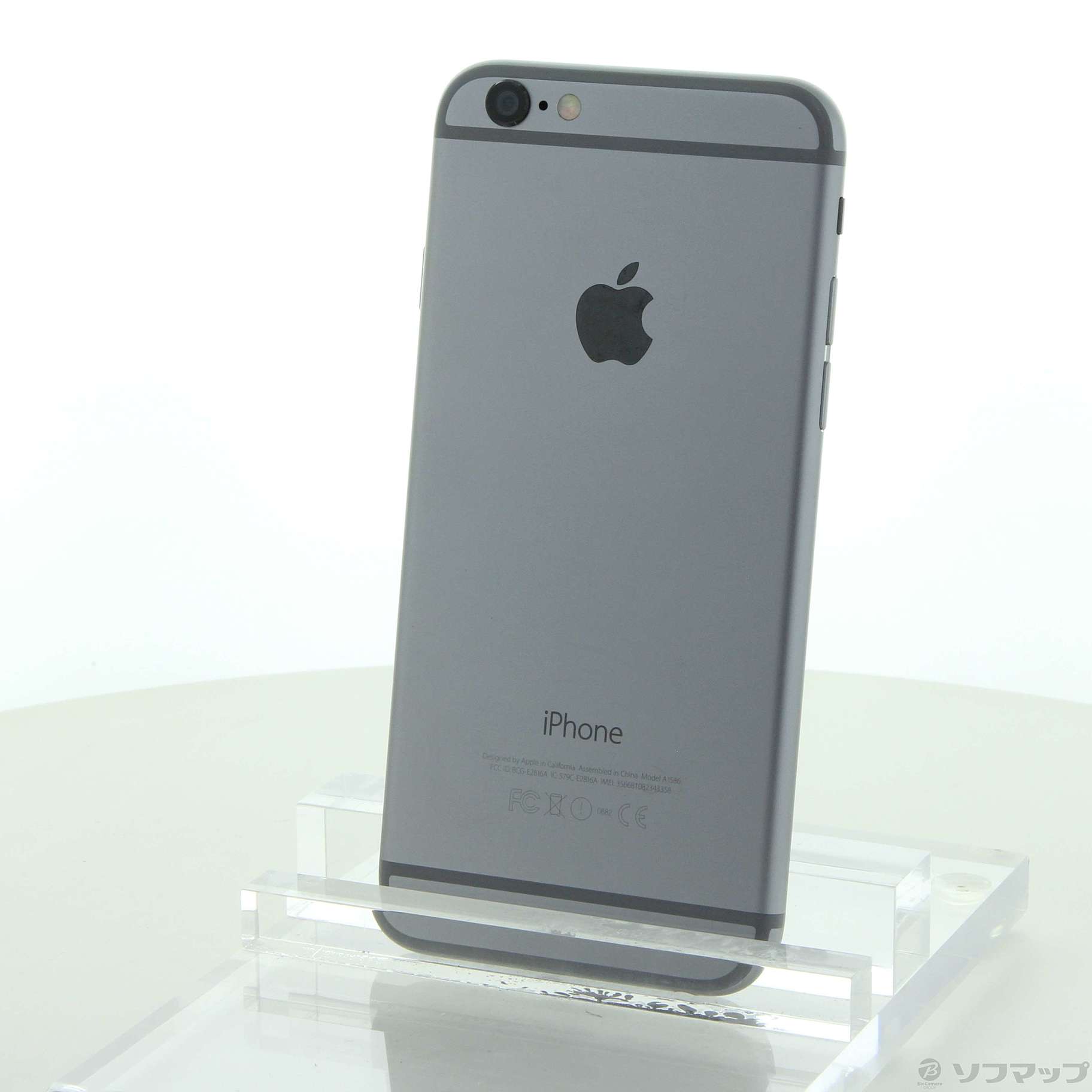 セール対象品 〔中古品〕 iPhone6 32GB スペースグレイ MQ3D2J／A SoftBank