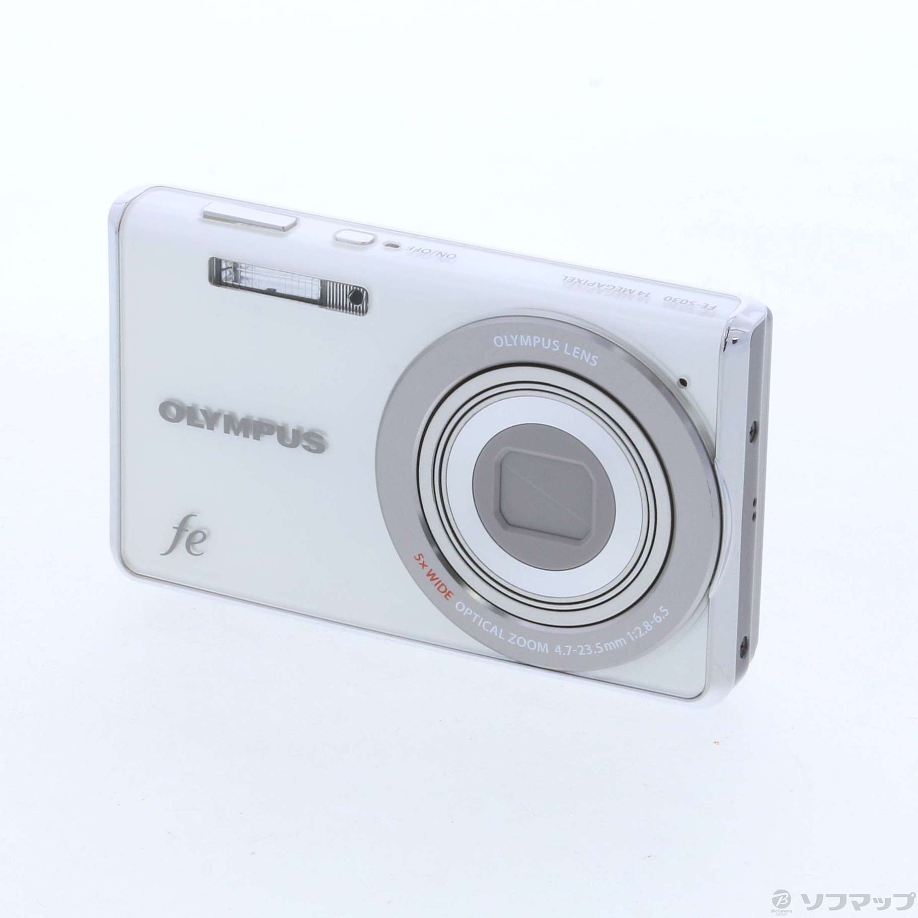 8,087円【美品】オリンパス OLYMPUS FE-5030 デジタルカメラ　ホワイト