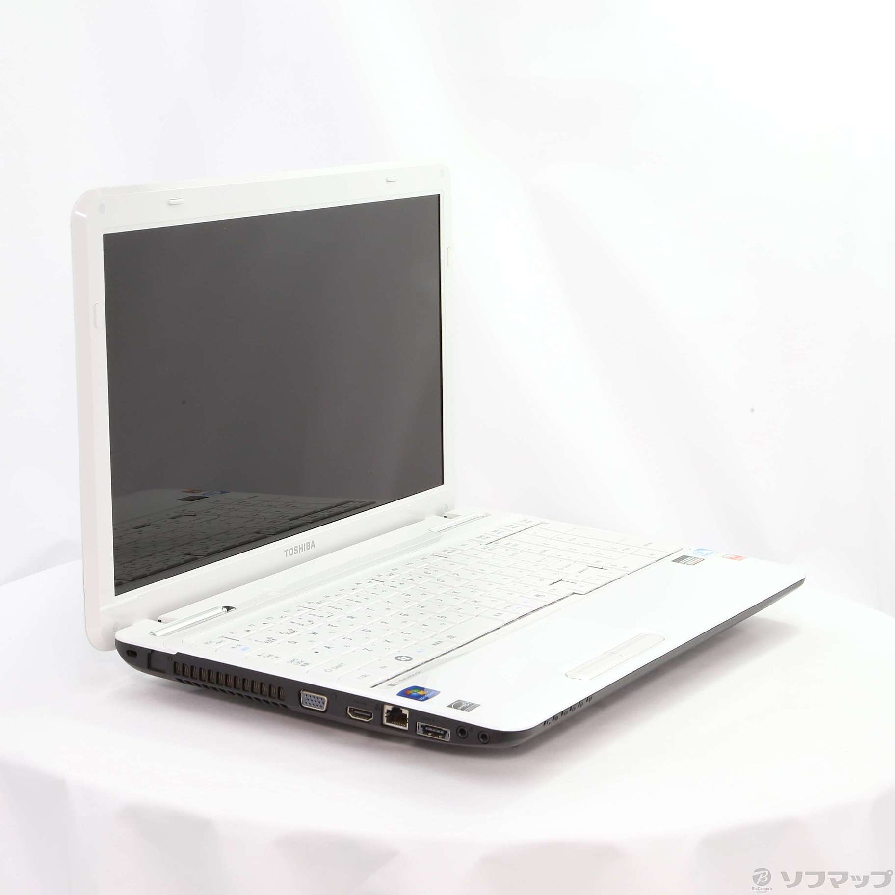 格安安心パソコン dynabook T350／34AW PT35034ASFW リュクスホワイト