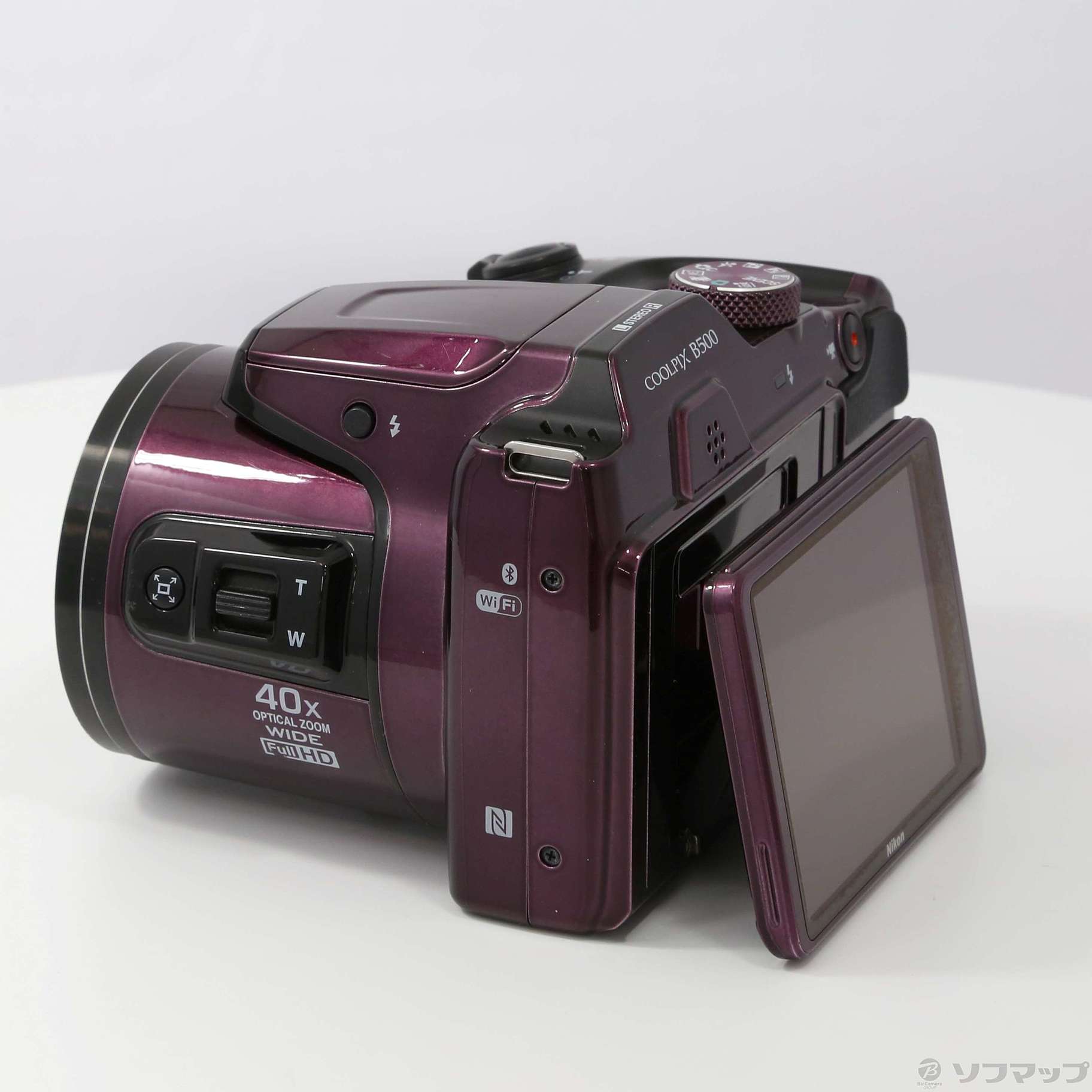 中古】COOLPIX B500 (1600万画素／プラム／SDXC) [2133028374315